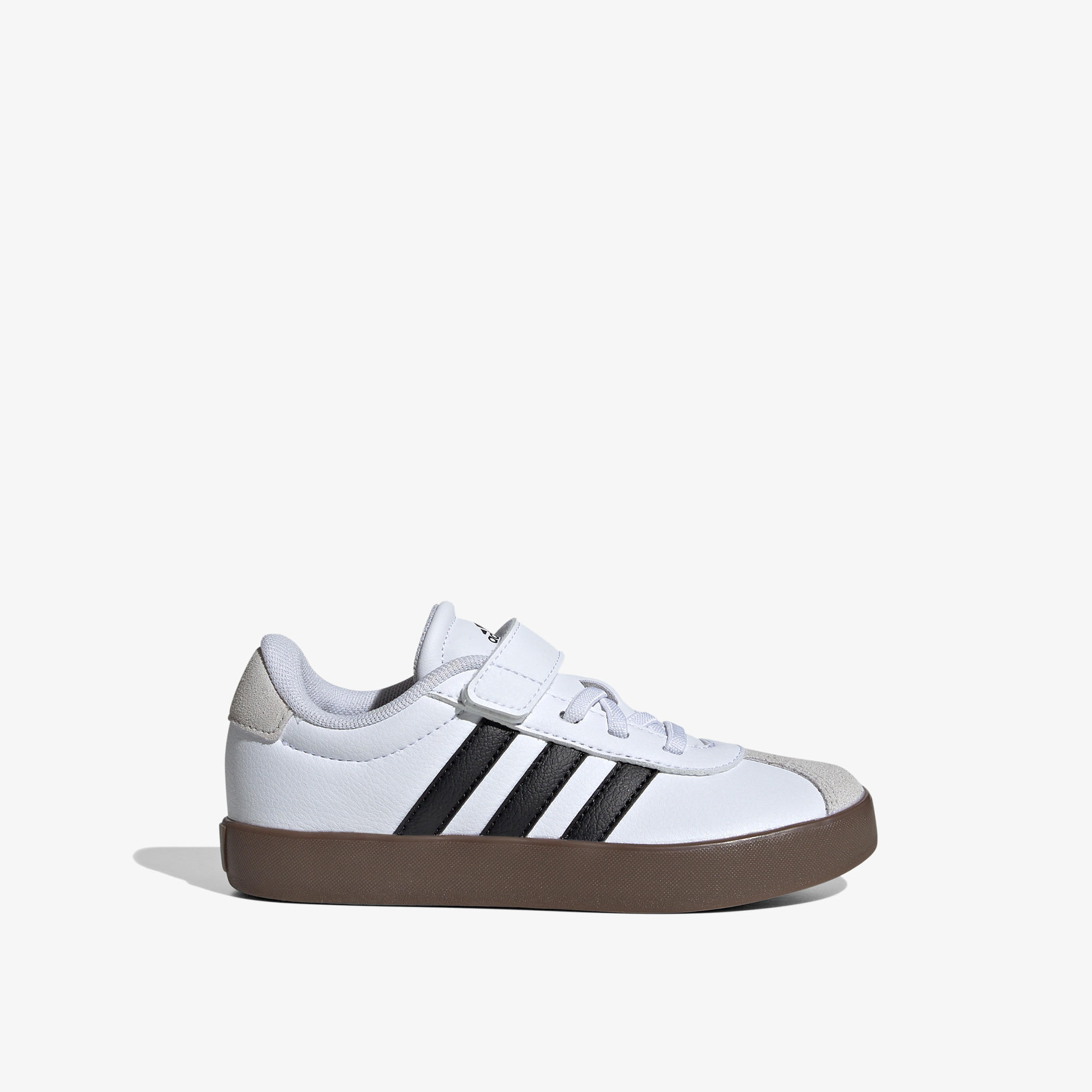 Adidas Kids' VL COURT 3.0 EL C Sneakers with Hook and Loop Closure - ID9155-boys-shoes-sneakers-image-2