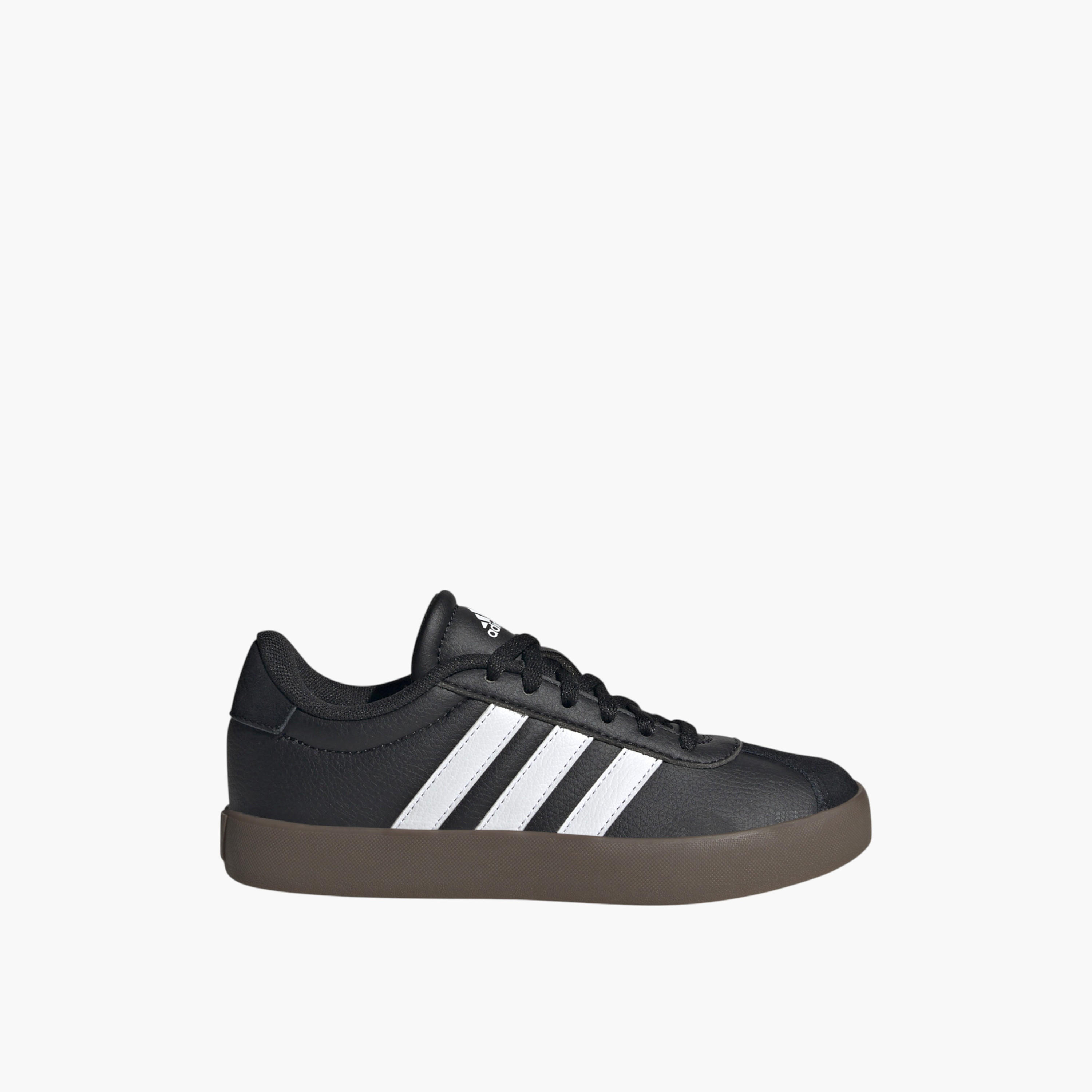 adidas Kids' VL COURT 3.0 K Lace-Up Sneakers - IE3630-boys-shoes-sneakers-image-2