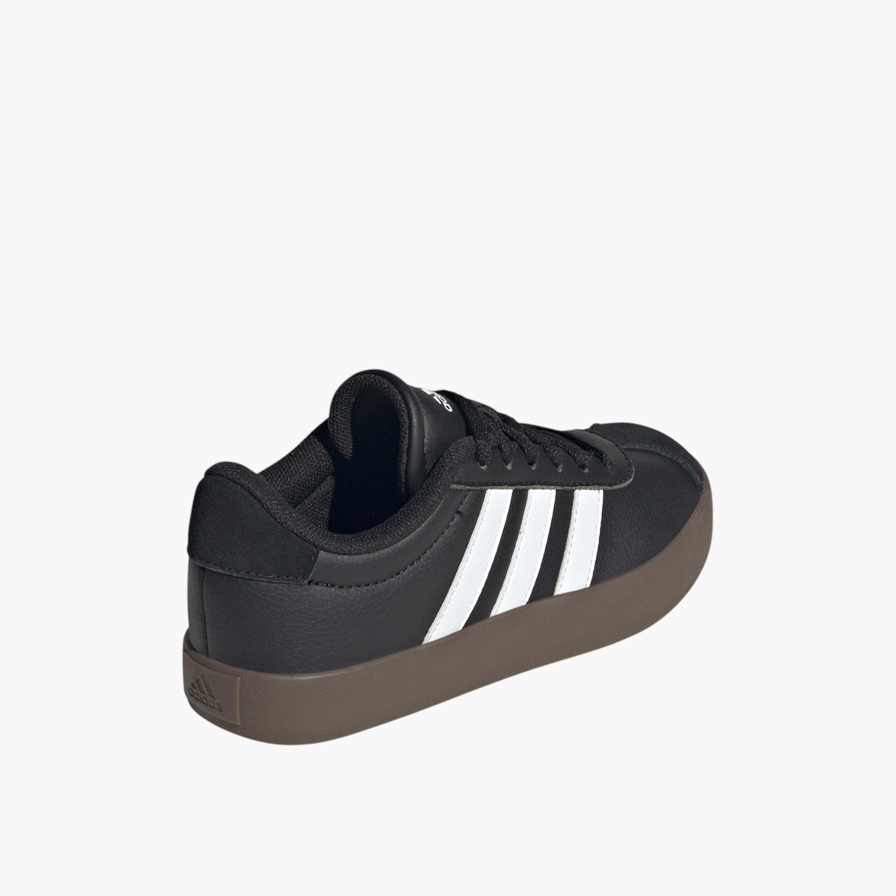 adidas Kids' VL COURT 3.0 K Lace-Up Sneakers - IE3630-boys-shoes-sneakers-image-3