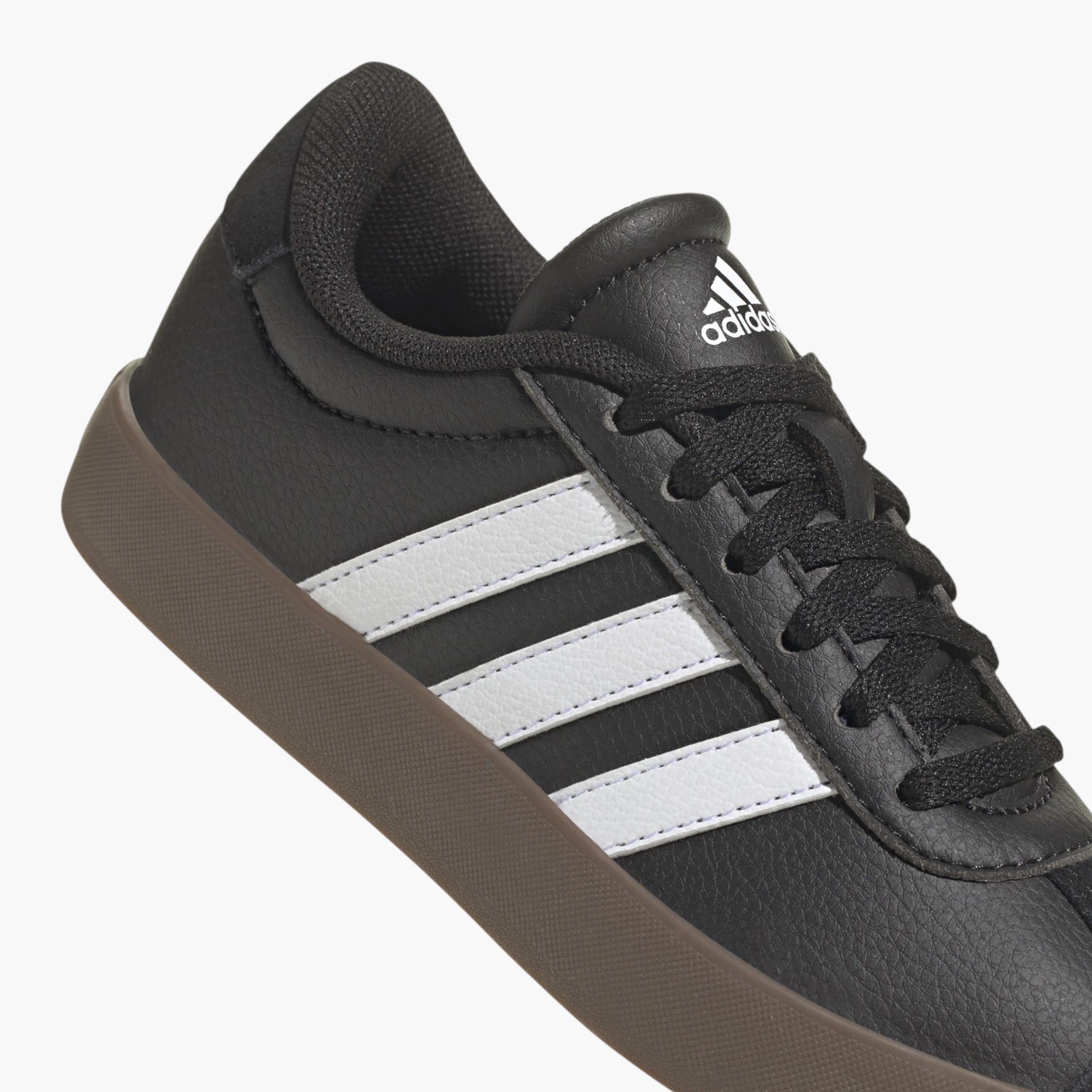 adidas Kids' VL COURT 3.0 K Lace-Up Sneakers - IE3630-boys-shoes-sneakers-image-6