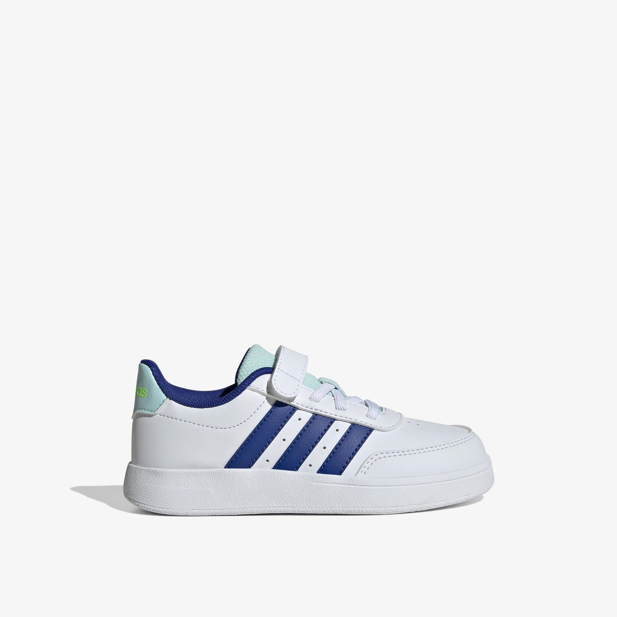 Adidas Kids' Logo Print Sneakers with Hook-and-Loop Closure - Breaknet 2.0 EL C-boys-shoes-sneakers-image-2