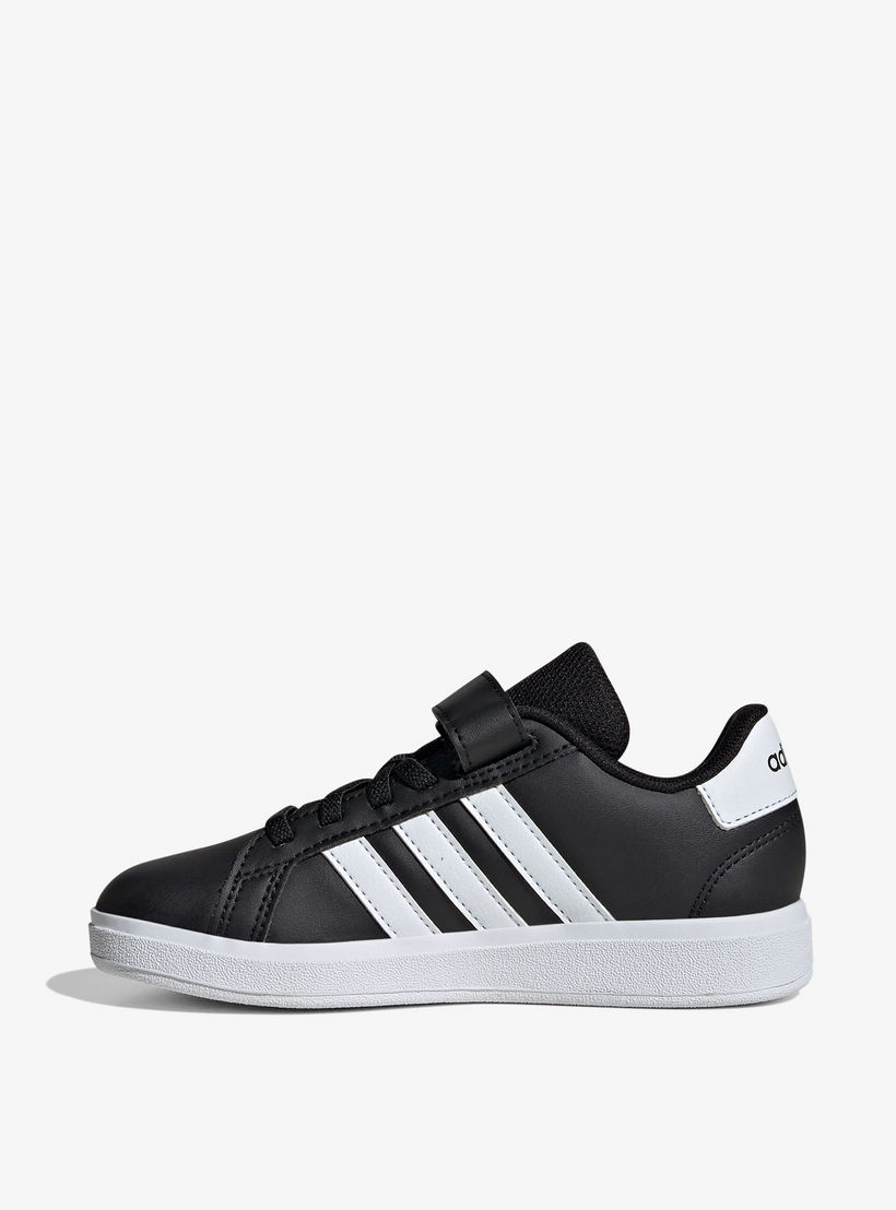 adidas Kids Grand Court 2.0 El C Hook & Loop Durable Trainer Shoes-boys-shoes-sneakers-image-5