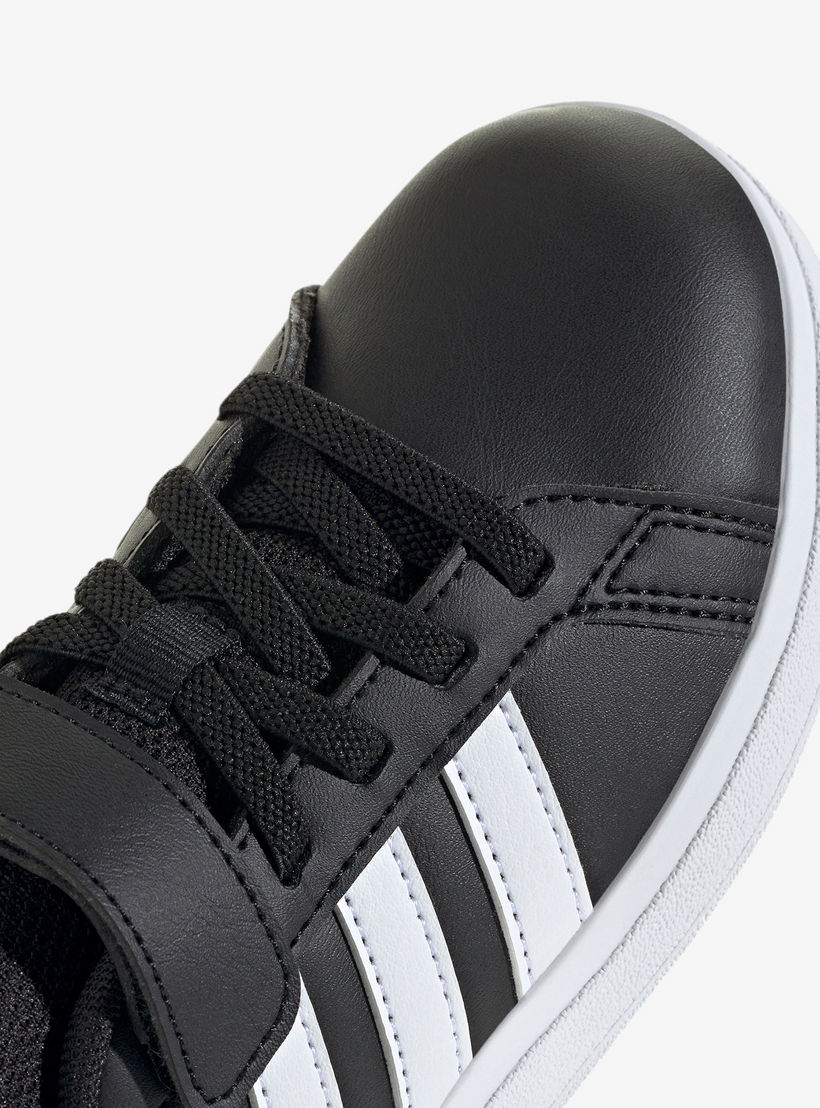 adidas Kids Grand Court 2.0 El C Hook & Loop Durable Trainer Shoes-boys-shoes-sneakers-image-8