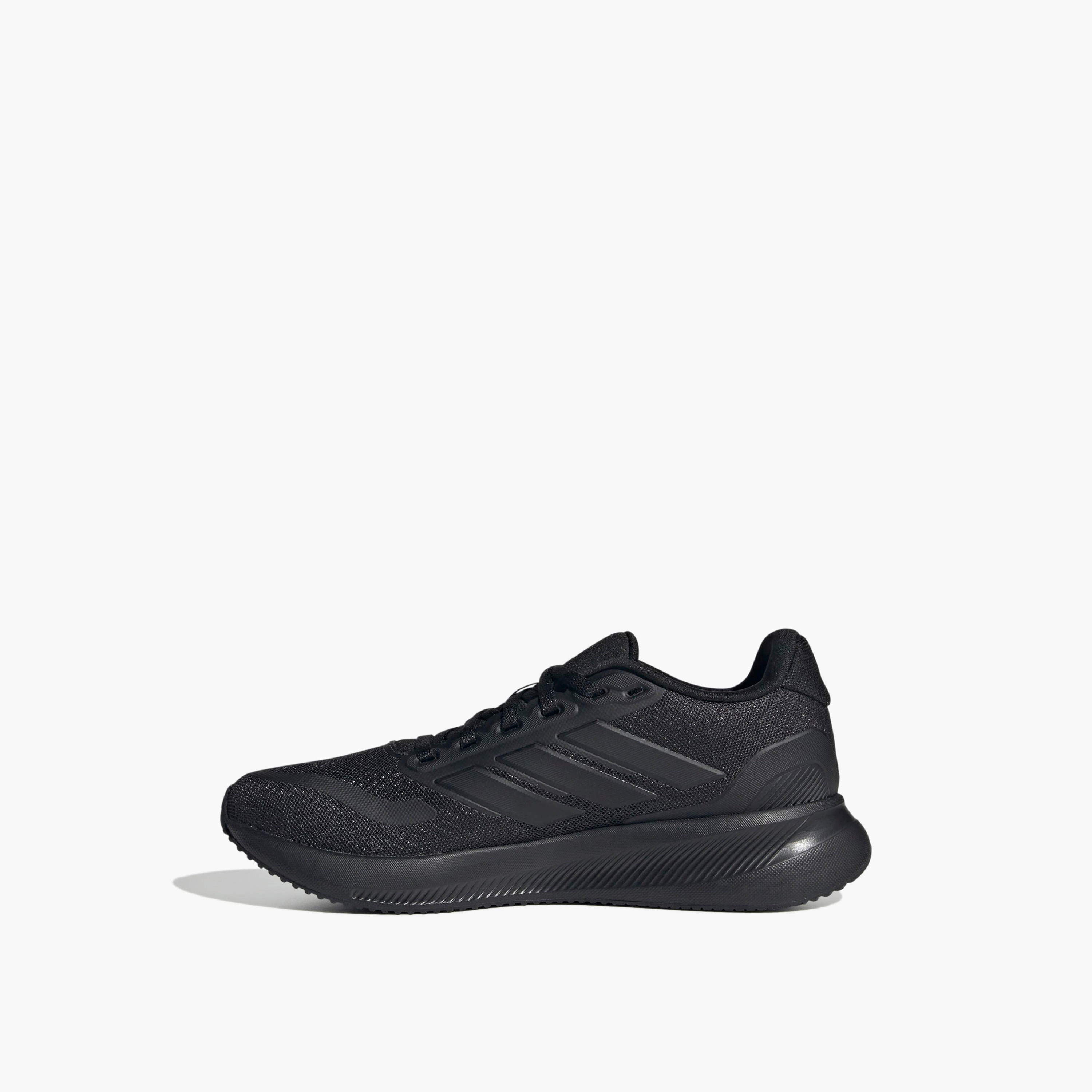 Adidas Kids' RUNFALCON 5 J Lace-Up Closure School Shoes - IE8586-D-girls-shoes-schoolshoes-image-6