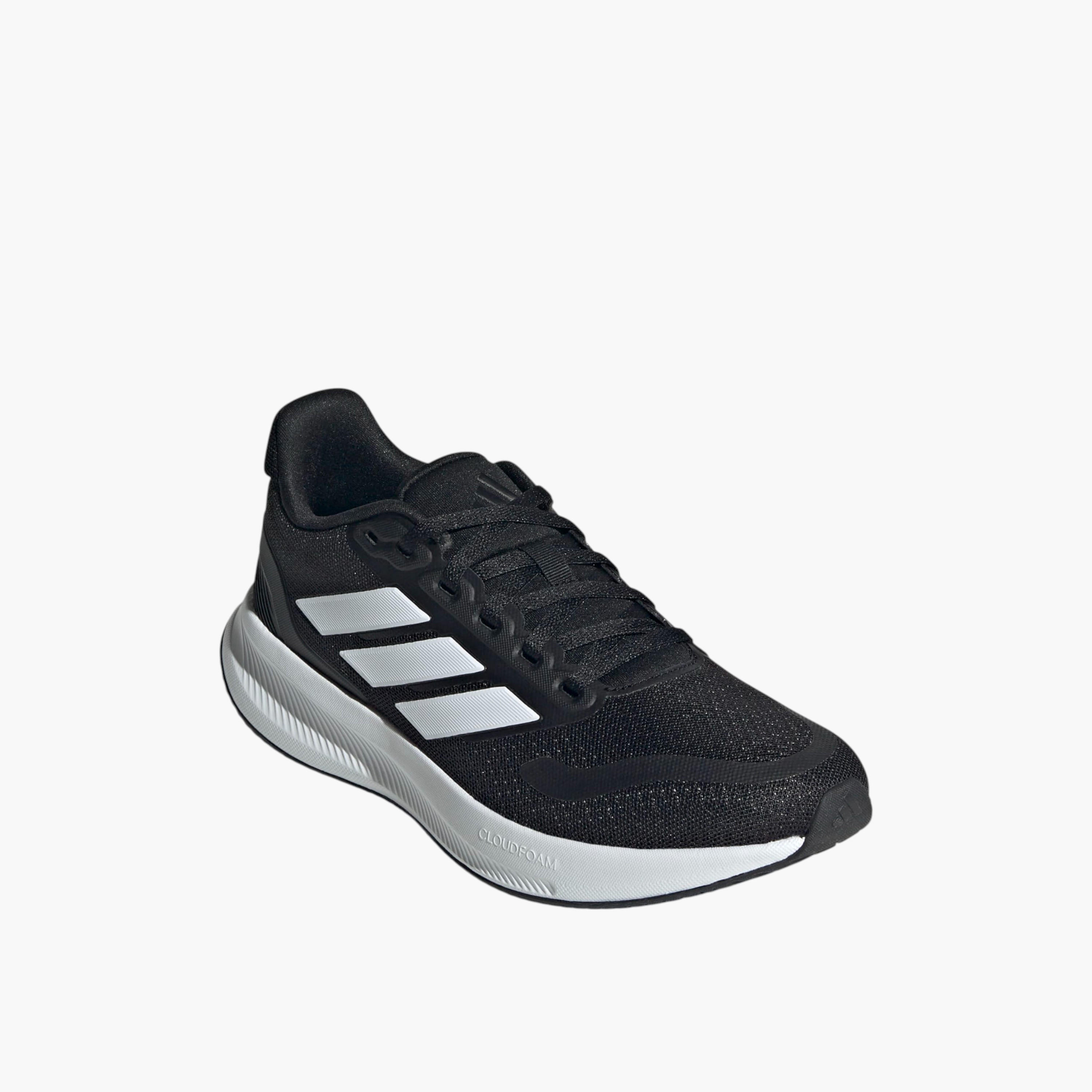 adidas Kids' RUNFALCON 5 J Lace-Up Running Shoes - IE8589-girls-shoes-schoolshoes-image-1
