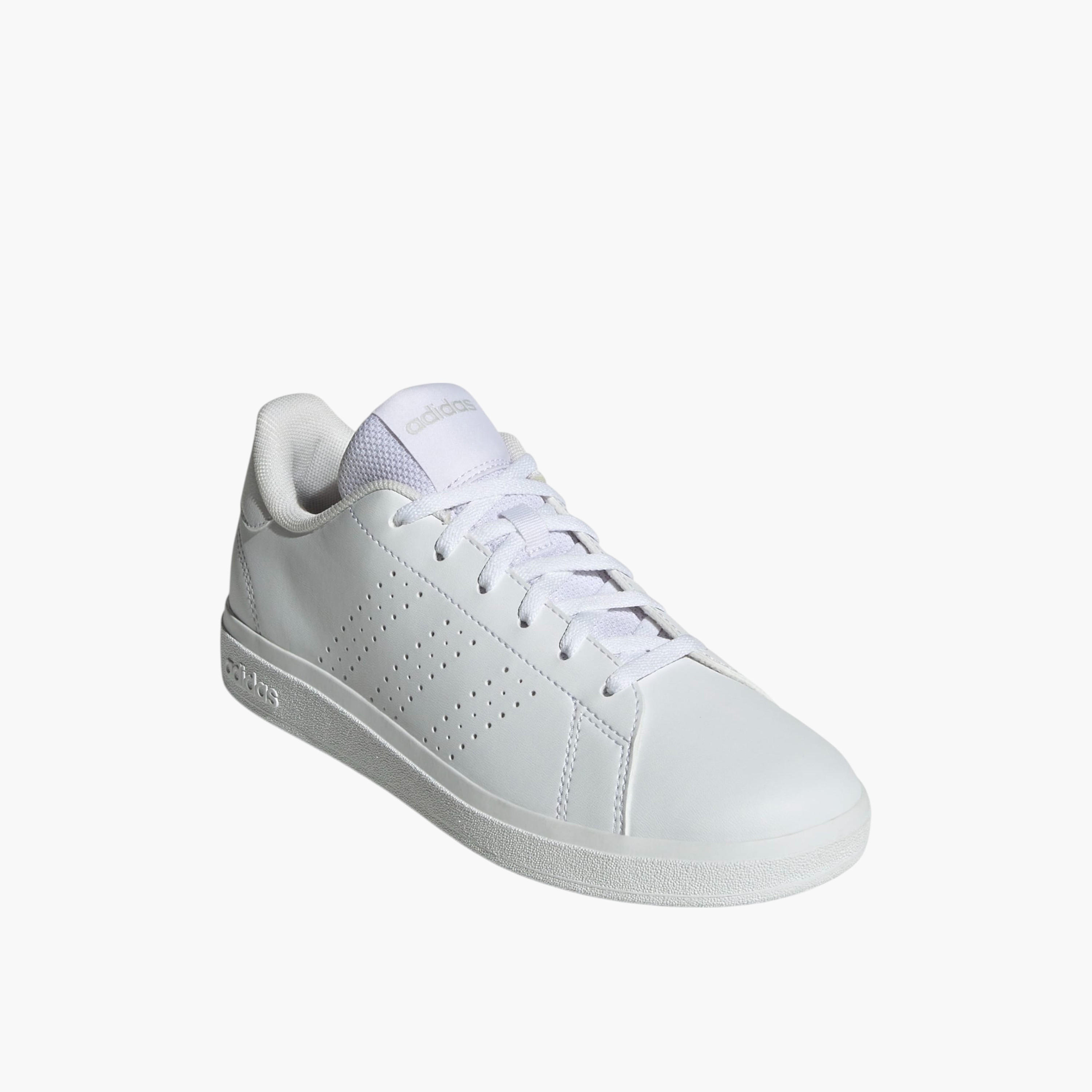 adidas Kids' ADVANTAGE BASE 2.0 Lace-Up Closure School Shoes - IE8688-boys-shoes-sneakers-image-1