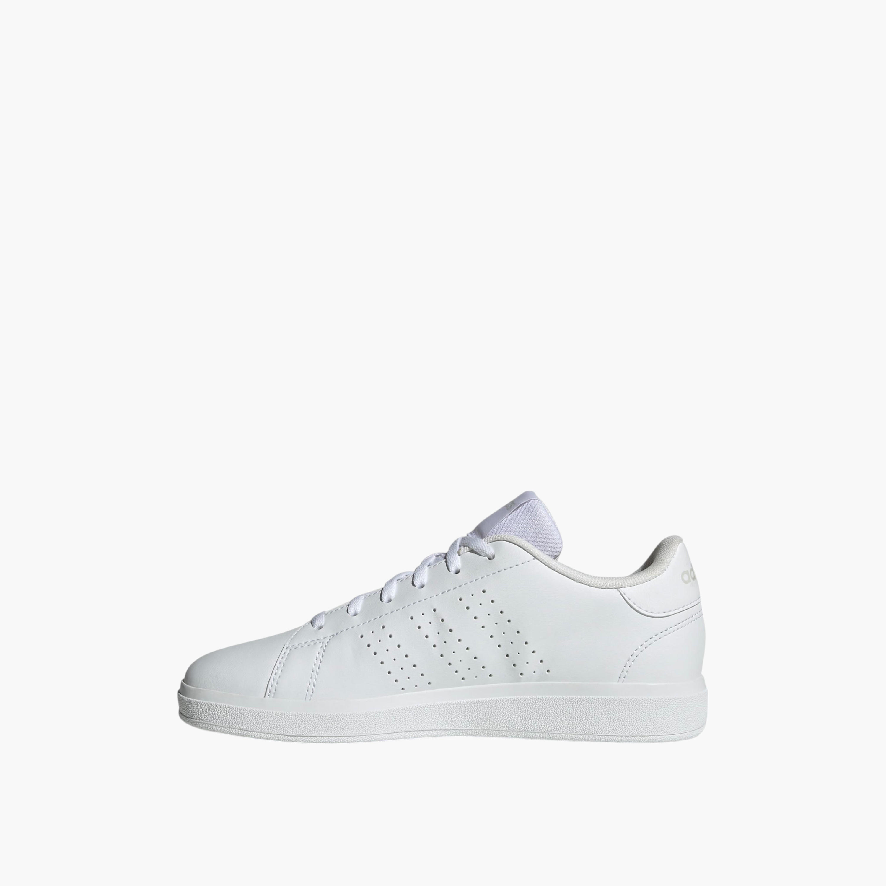 adidas Kids' ADVANTAGE BASE 2.0 Lace-Up Closure School Shoes - IE8688-boys-shoes-sneakers-image-4