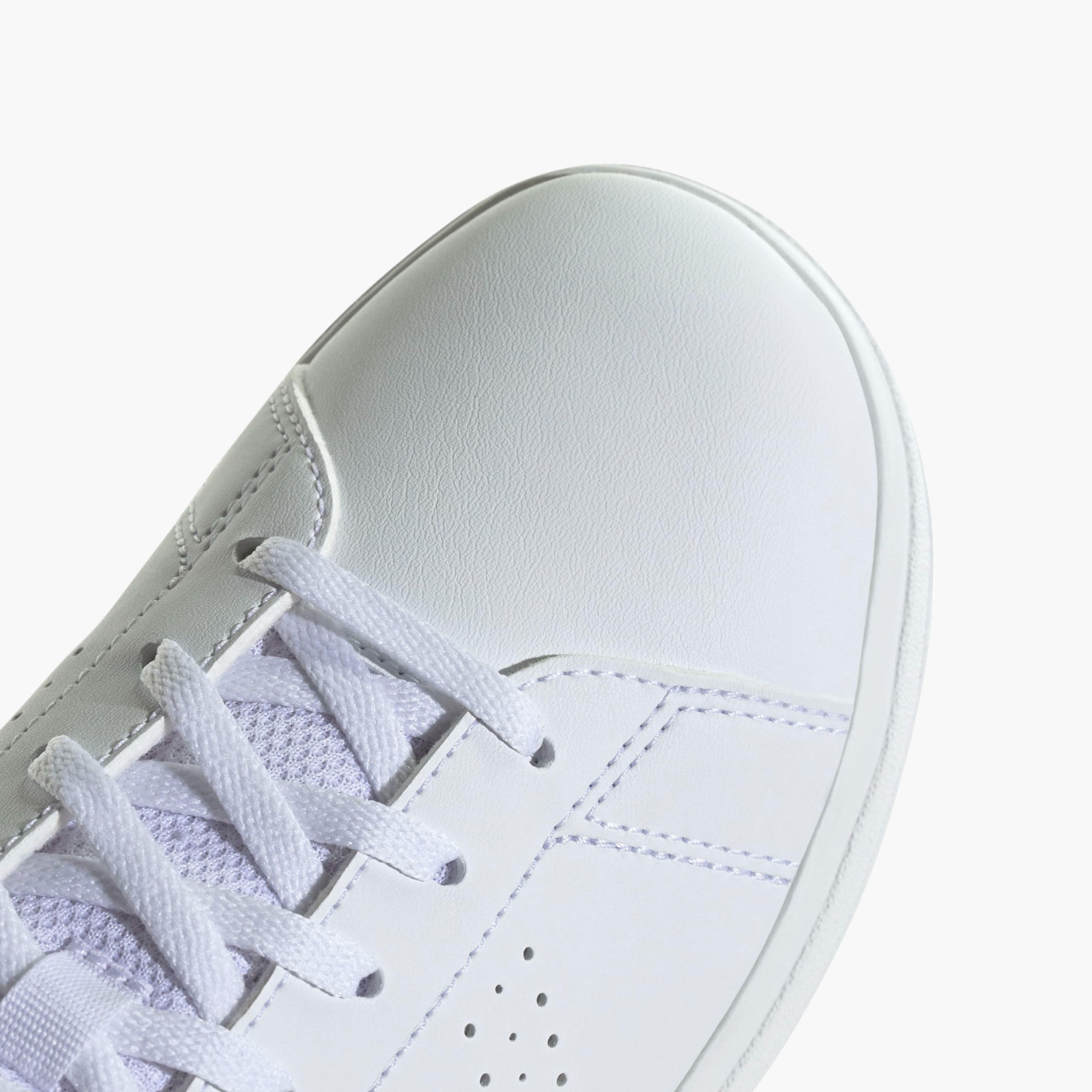 adidas Kids' ADVANTAGE BASE 2.0 Lace-Up Closure School Shoes - IE8688-boys-shoes-sneakers-image-5