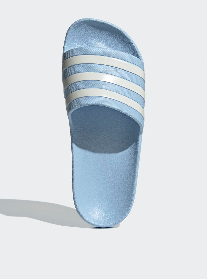 شبشب أديليت أكوا مخطط للنساء من أديداس-women-shoes-sandals-flats-image-3
