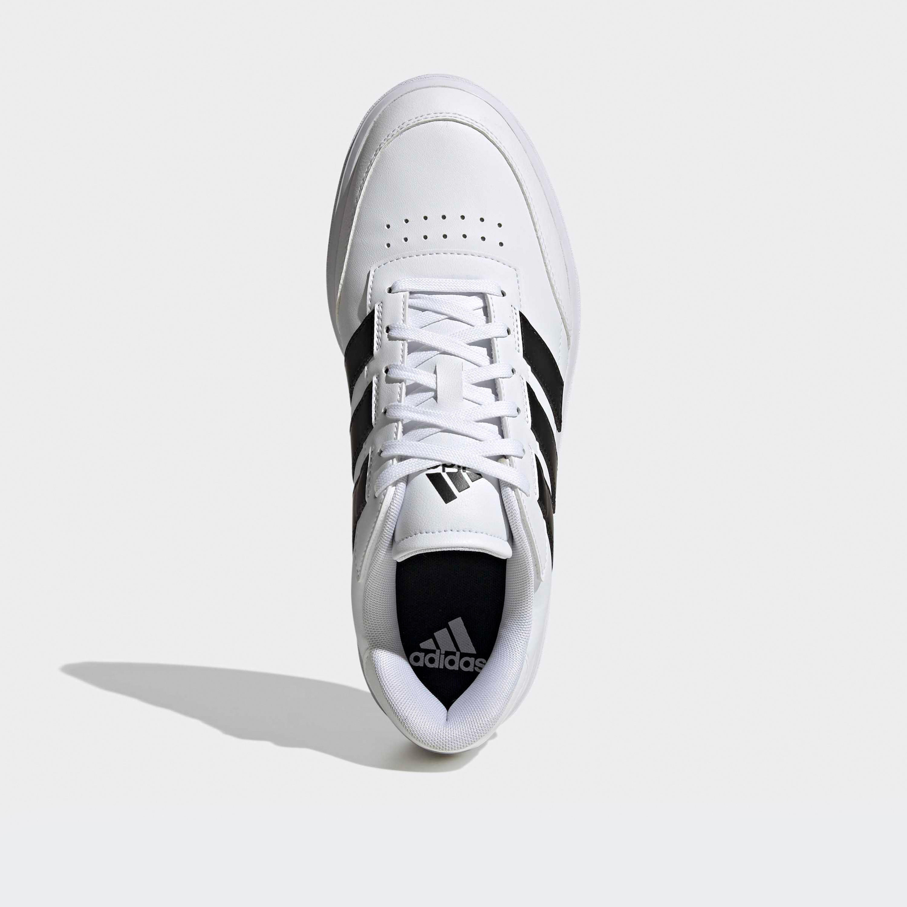 Adidas Men Courtblock Lace-Up Sneakers-sports-men-shoes-image-4