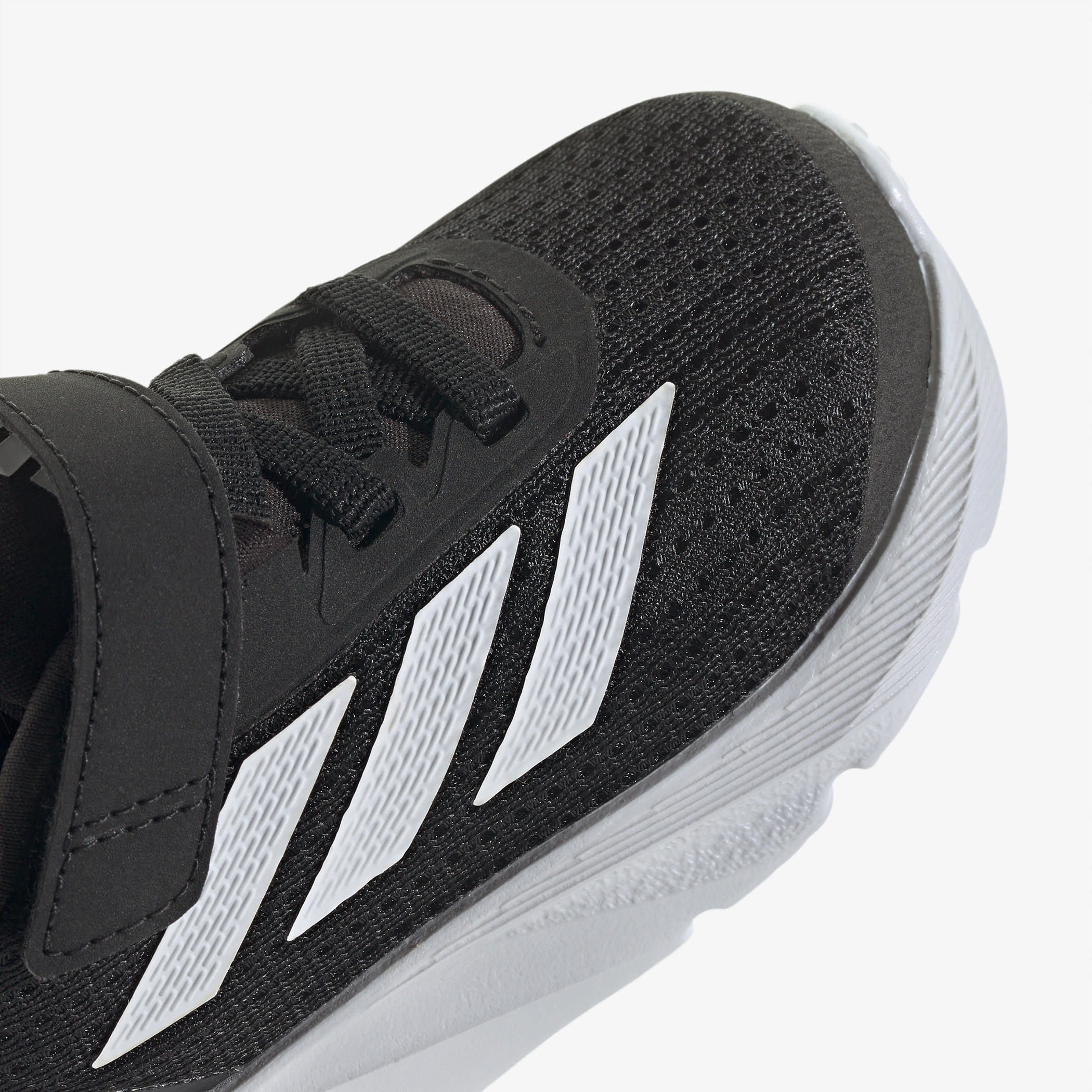 Adidas Kid's Textured Low Ankle Sneakers with Hook and Loop Closure - Duramo SL EL I-baby-girls-shoes-closedshoes-image-4