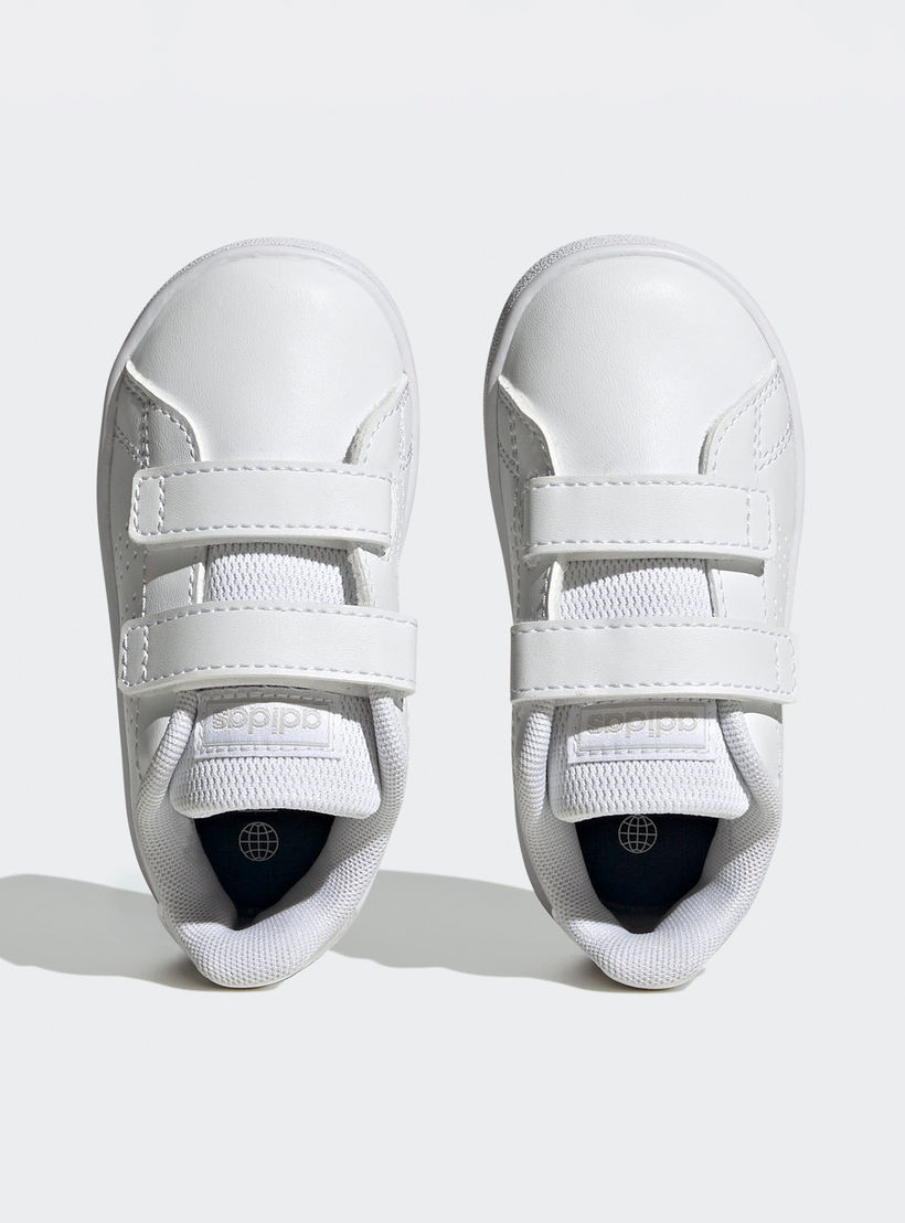 Adidas Kids Baby Advantage Hook & Loop School Shoes-baby-girls-shoes-closedshoes-image-3