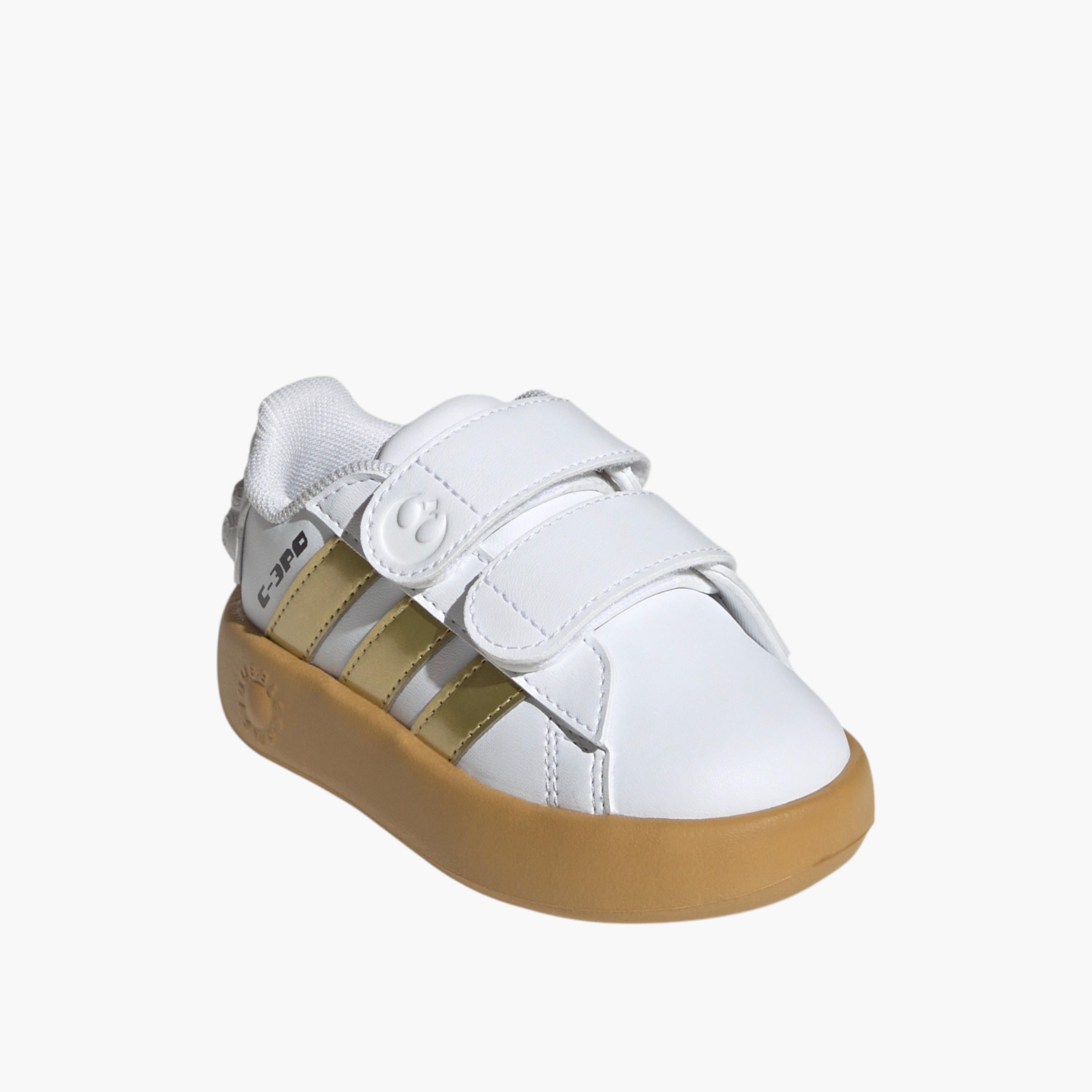 Adidas Kids' DROIDS Grand Court CF I Sneakers with Hook and Loop Closure - IH1138-boys-shoes-sneakers-image-1
