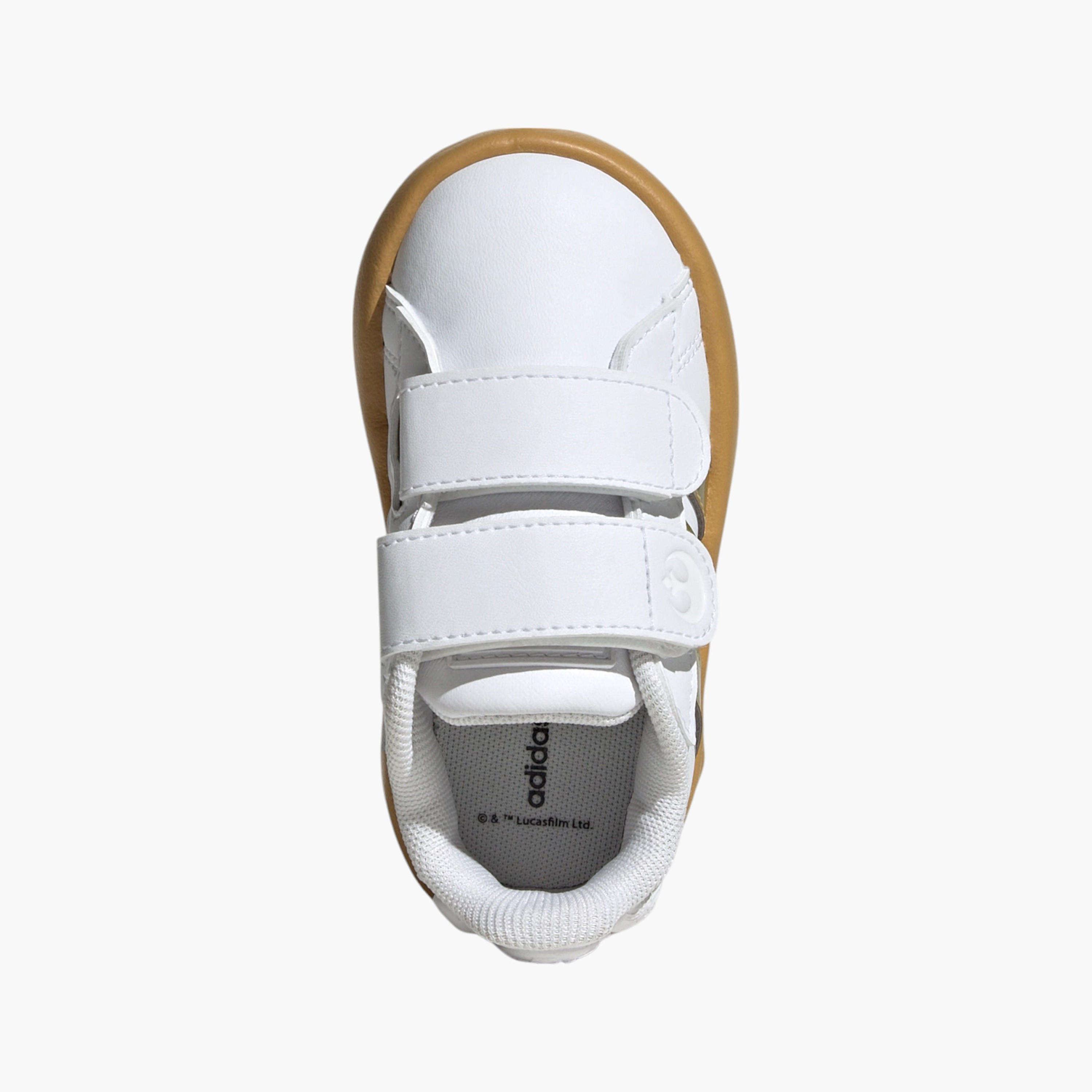 Adidas Kids' DROIDS Grand Court CF I Sneakers with Hook and Loop Closure - IH1138-boys-shoes-sneakers-image-3