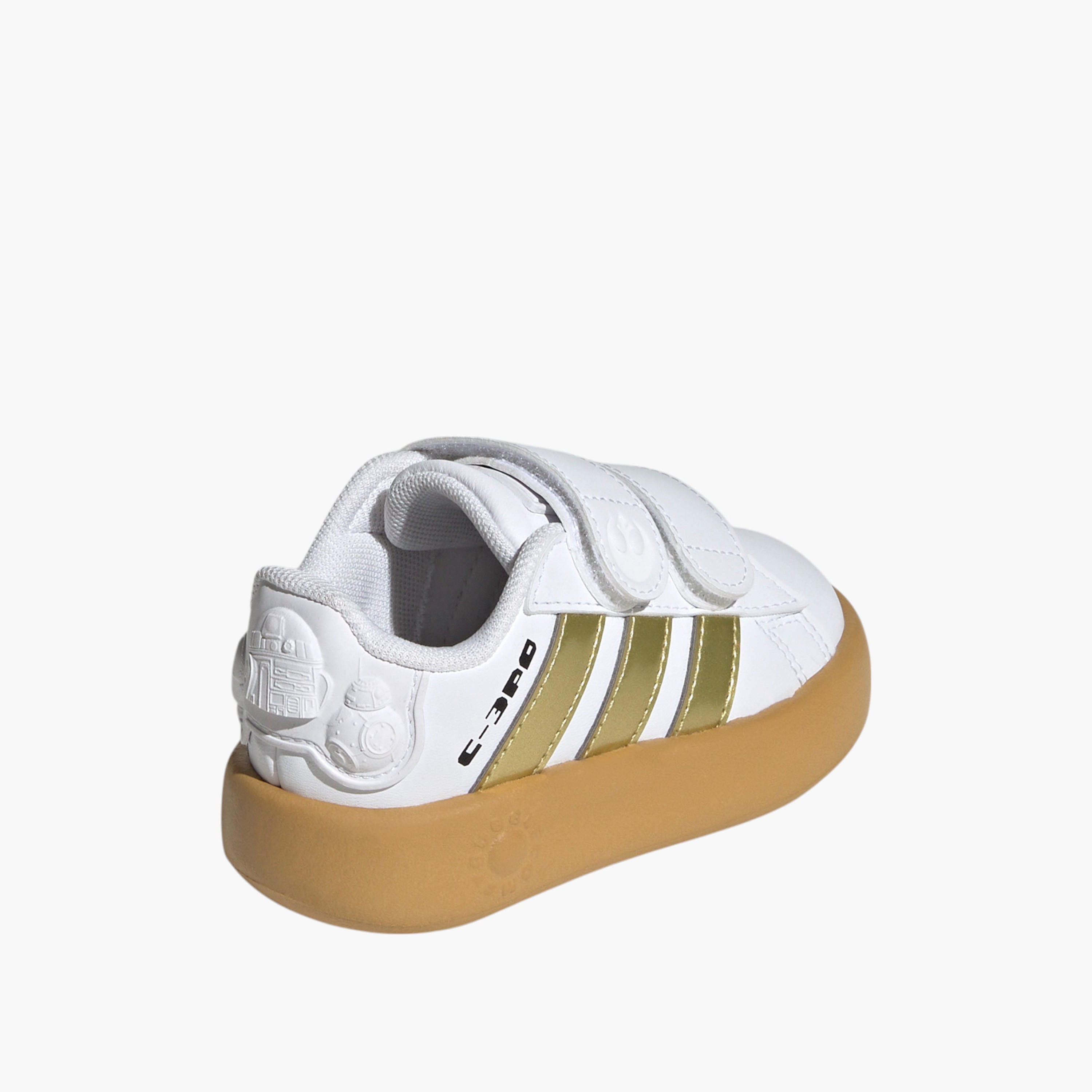 Adidas Kids' DROIDS Grand Court CF I Sneakers with Hook and Loop Closure - IH1138-boys-shoes-sneakers-image-6