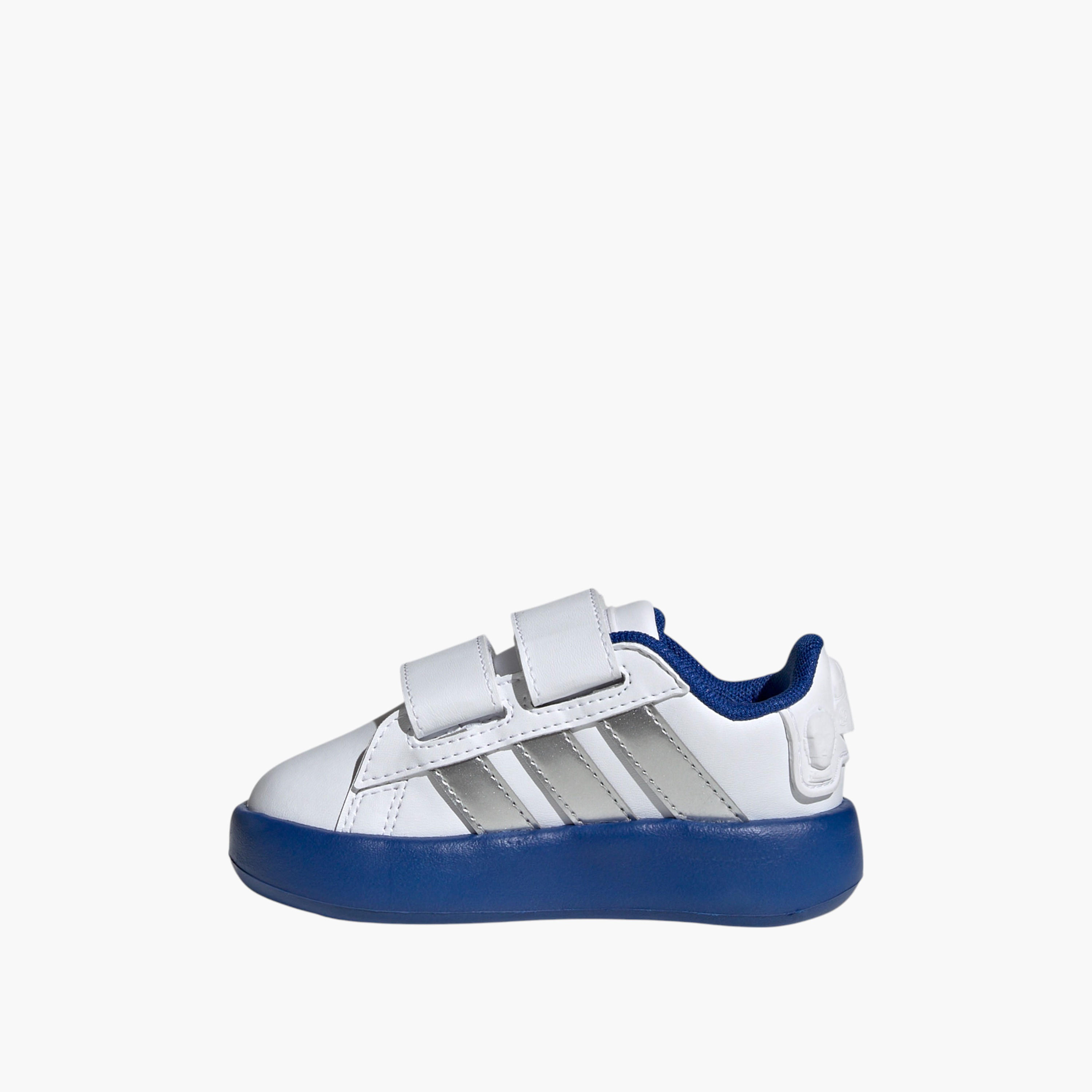 adidas Kids Droids Grand Court Cf I Hook & Loop Ankle Sneakers Durable Shoes-boys-shoes-sneakers-image-5