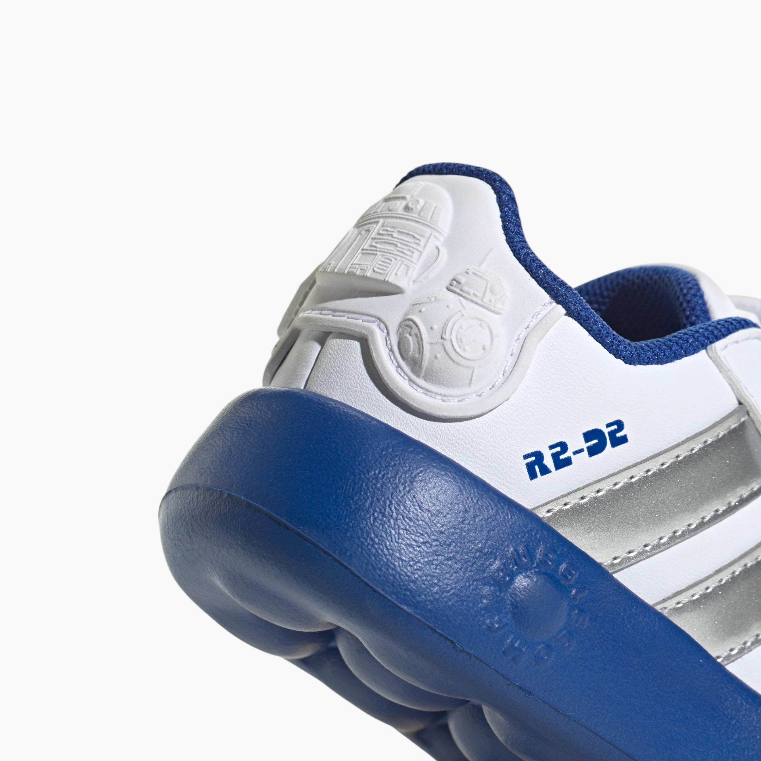 adidas Kids Droids Grand Court Cf I Hook & Loop Ankle Sneakers Durable Shoes-boys-shoes-sneakers-image-8