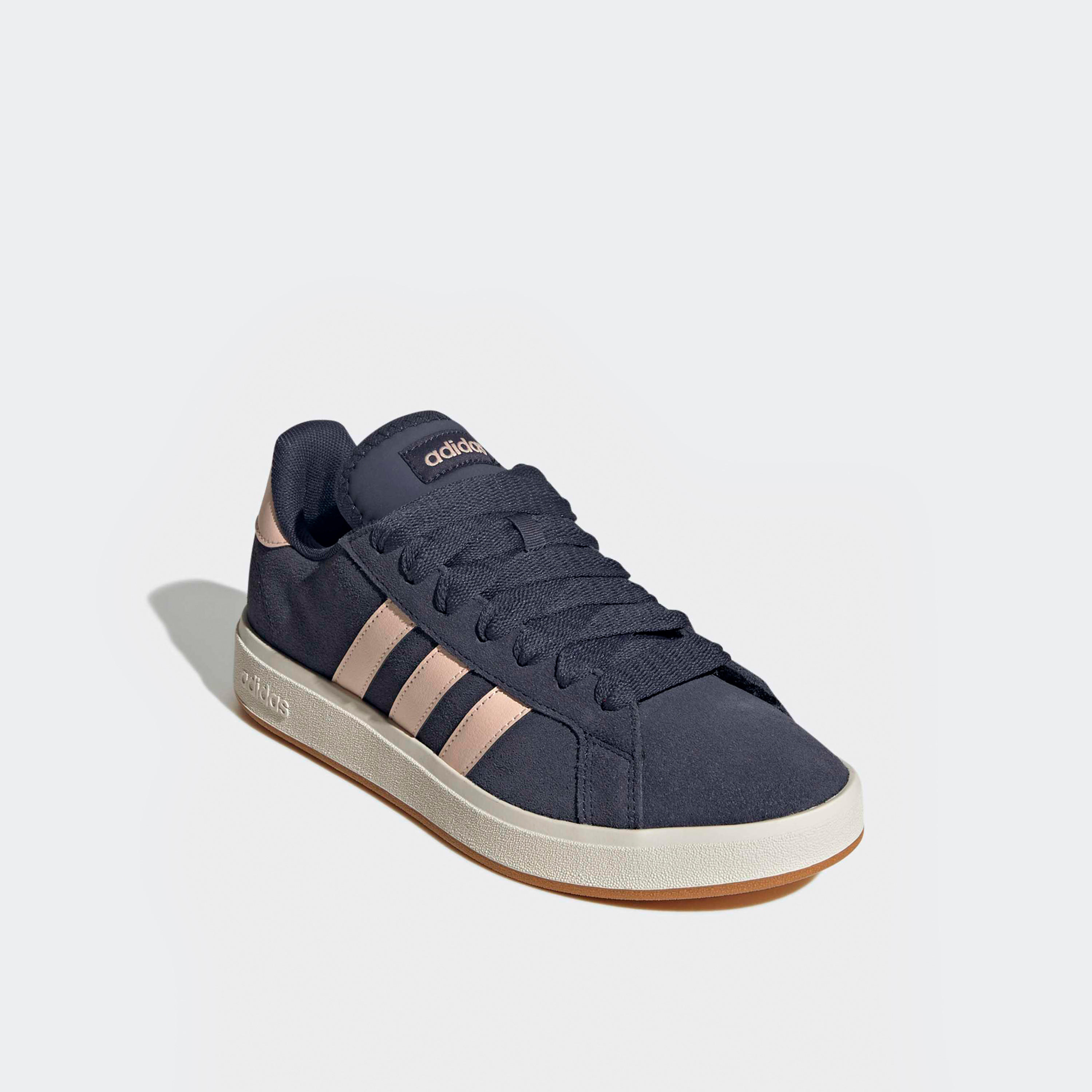 Adidas Women Grand Court Base 00s Lace-Up Ankle Sneakers-women-shoes-sneakers-image-1