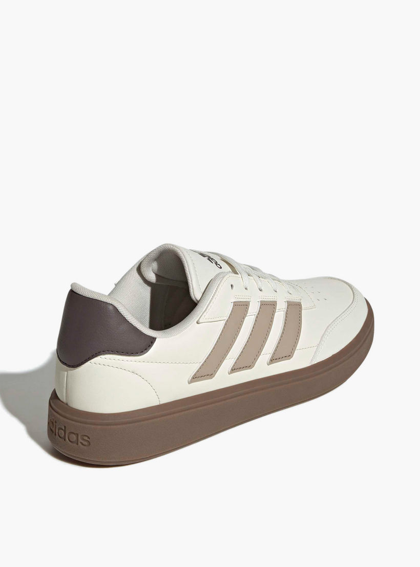 Adidas Men Courtblock Lace-Up Sneakers-sports-men-shoes-image-5