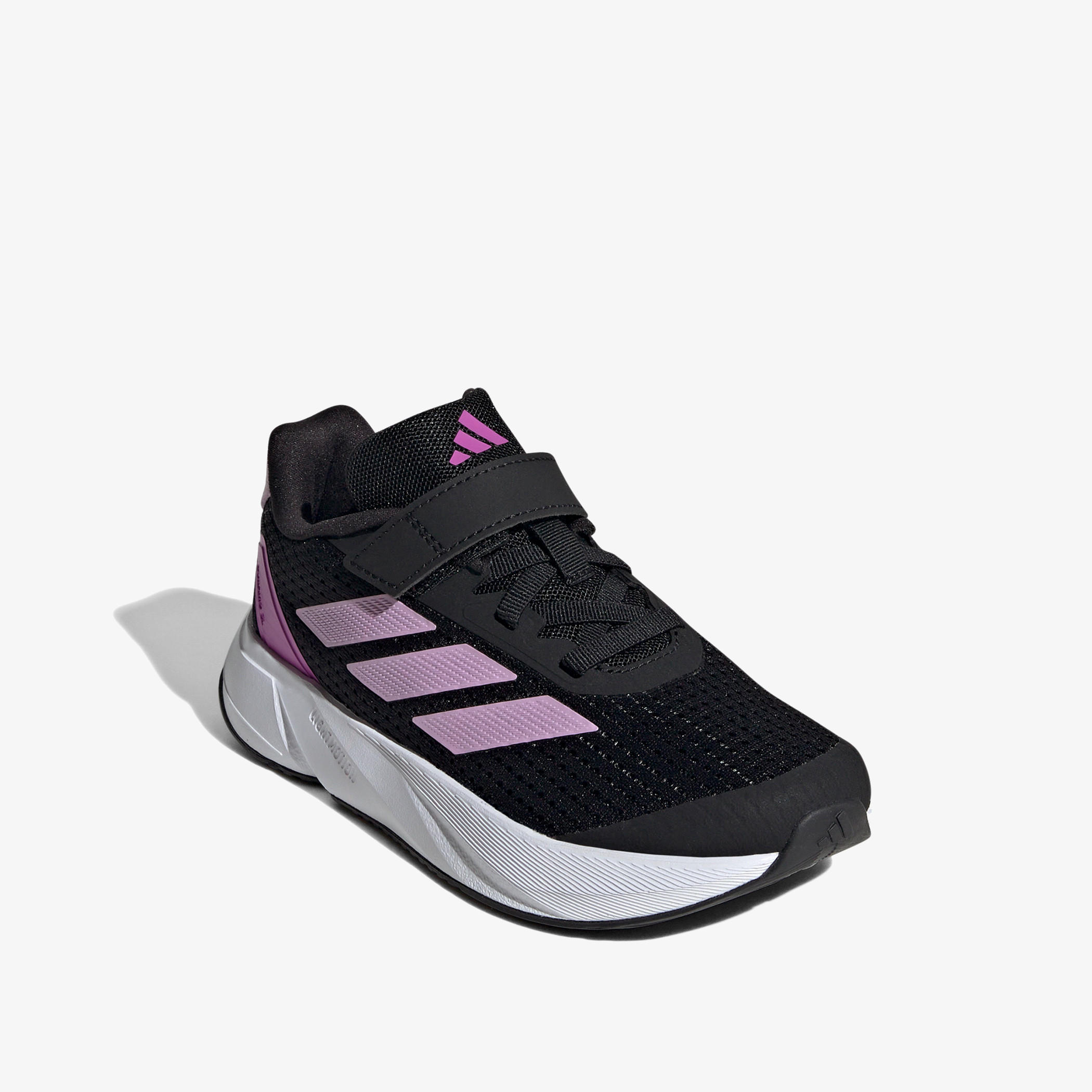 Adidas Girls' Panelled Sports Shoes with Hook and Loop Closure -Duramo SL  EL K-girls-shoes-sports-image-1