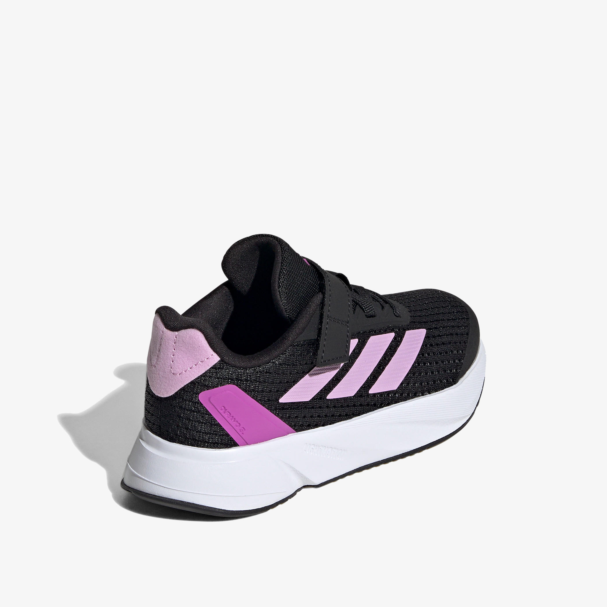 Adidas Girls' Panelled Sports Shoes with Hook and Loop Closure -Duramo SL  EL K-girls-shoes-sports-image-6