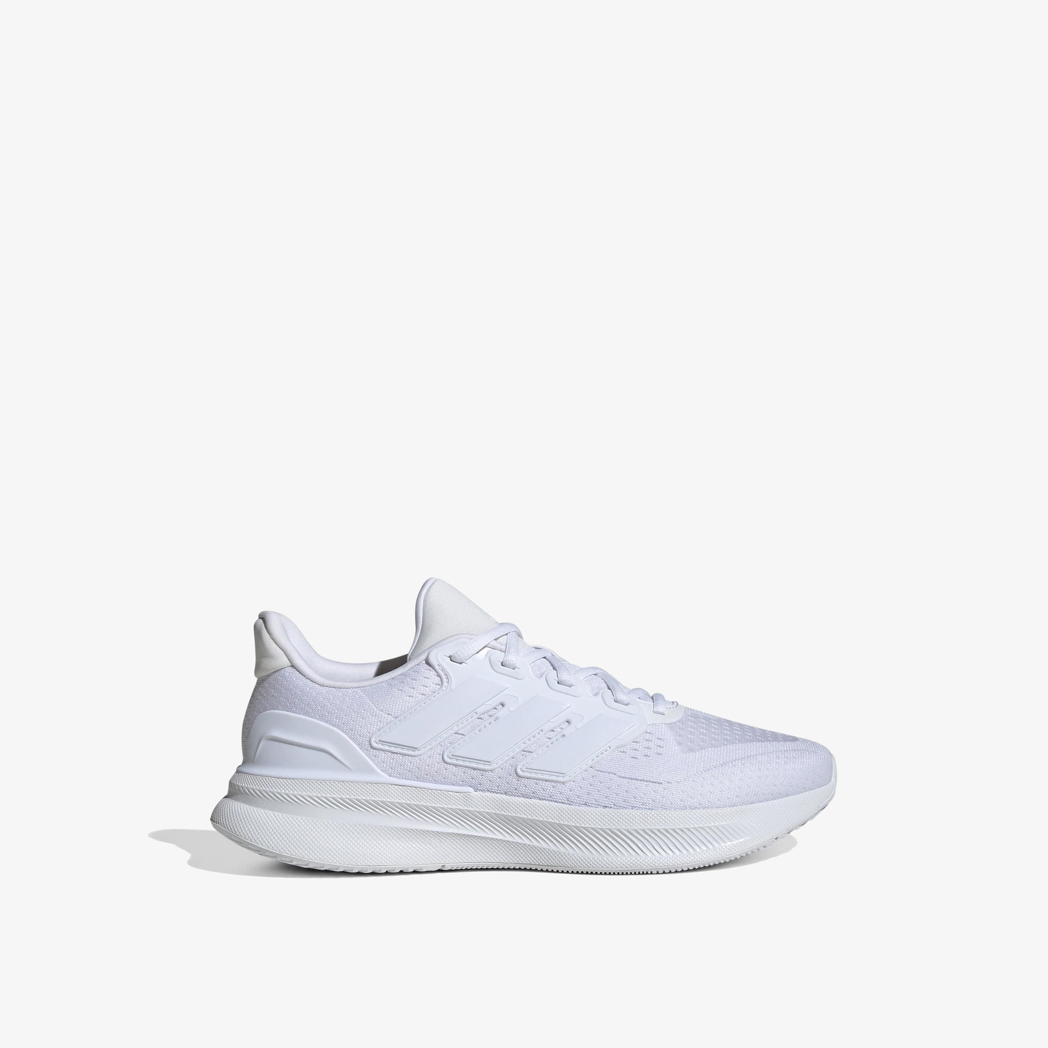 حذاء جري بلون واحد ورباط إغلاق للرجال من أديداس - Ultrarun 5-sports-men-shoes-image-2