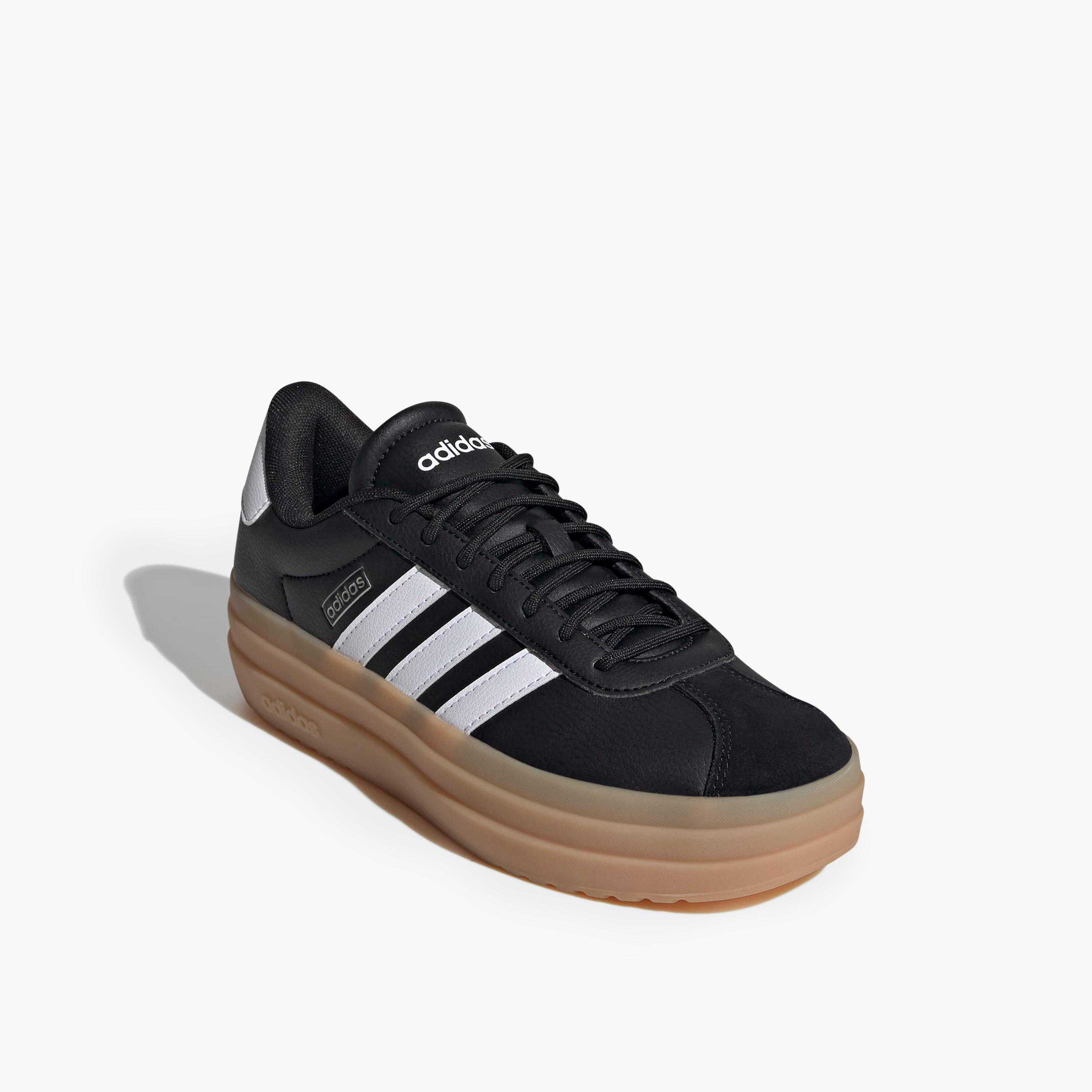 Adidas Women VL COURT BOLD Panelled Lace-Up Sneakers-women-shoes-sneakers-image-1