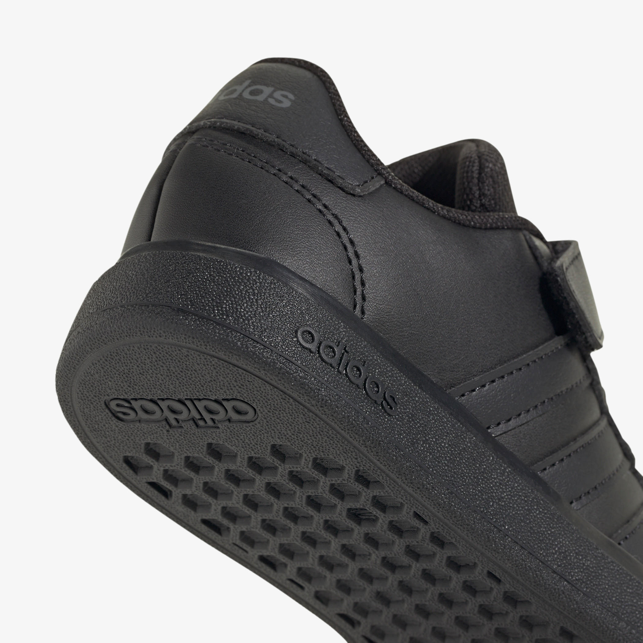 Adidas KidsTextured School Shoes with Hook and Loop Closure - Grand Court 2.0 EL C-girls-shoes-schoolshoes-image-7