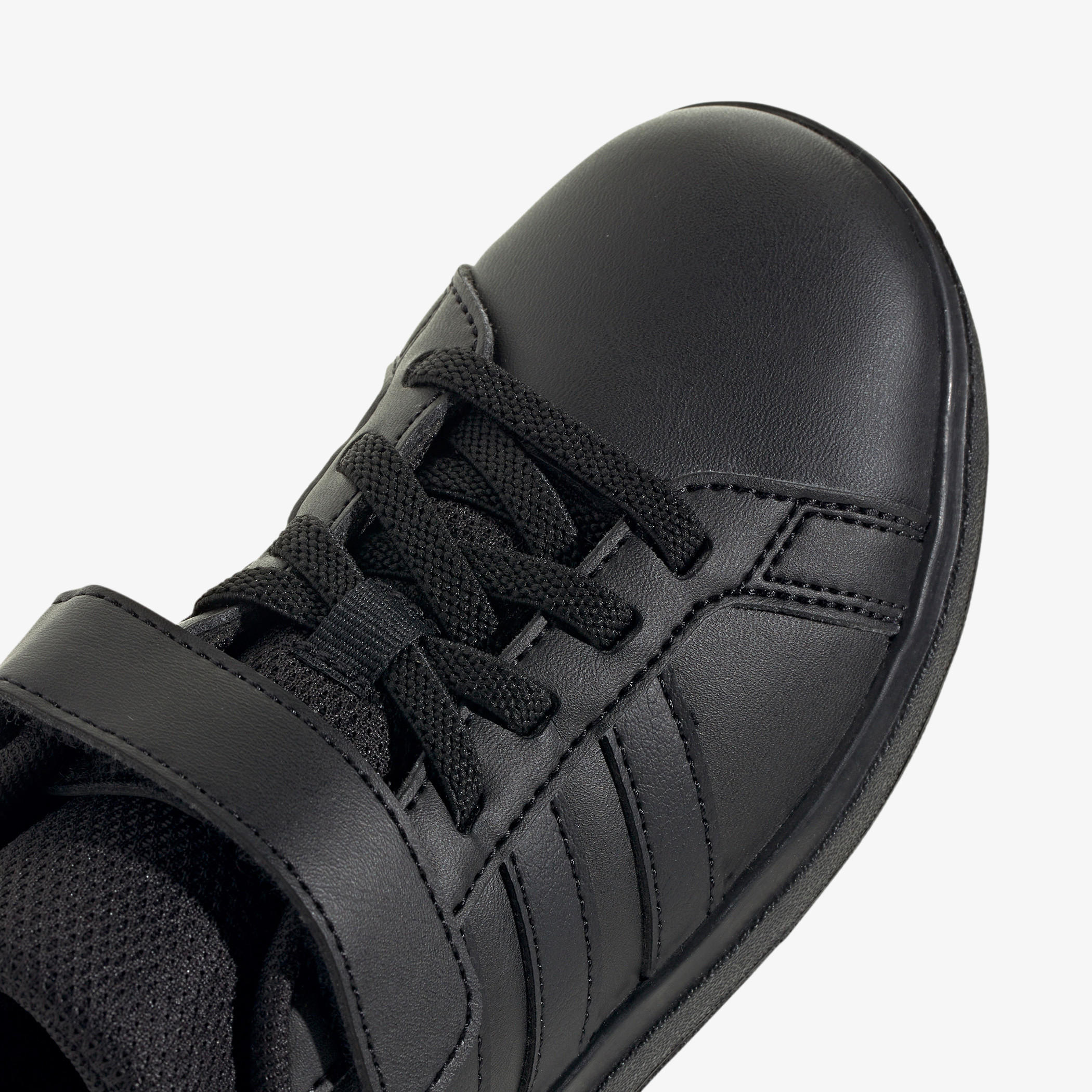 Adidas KidsTextured School Shoes with Hook and Loop Closure - Grand Court 2.0 EL C-girls-shoes-schoolshoes-image-8