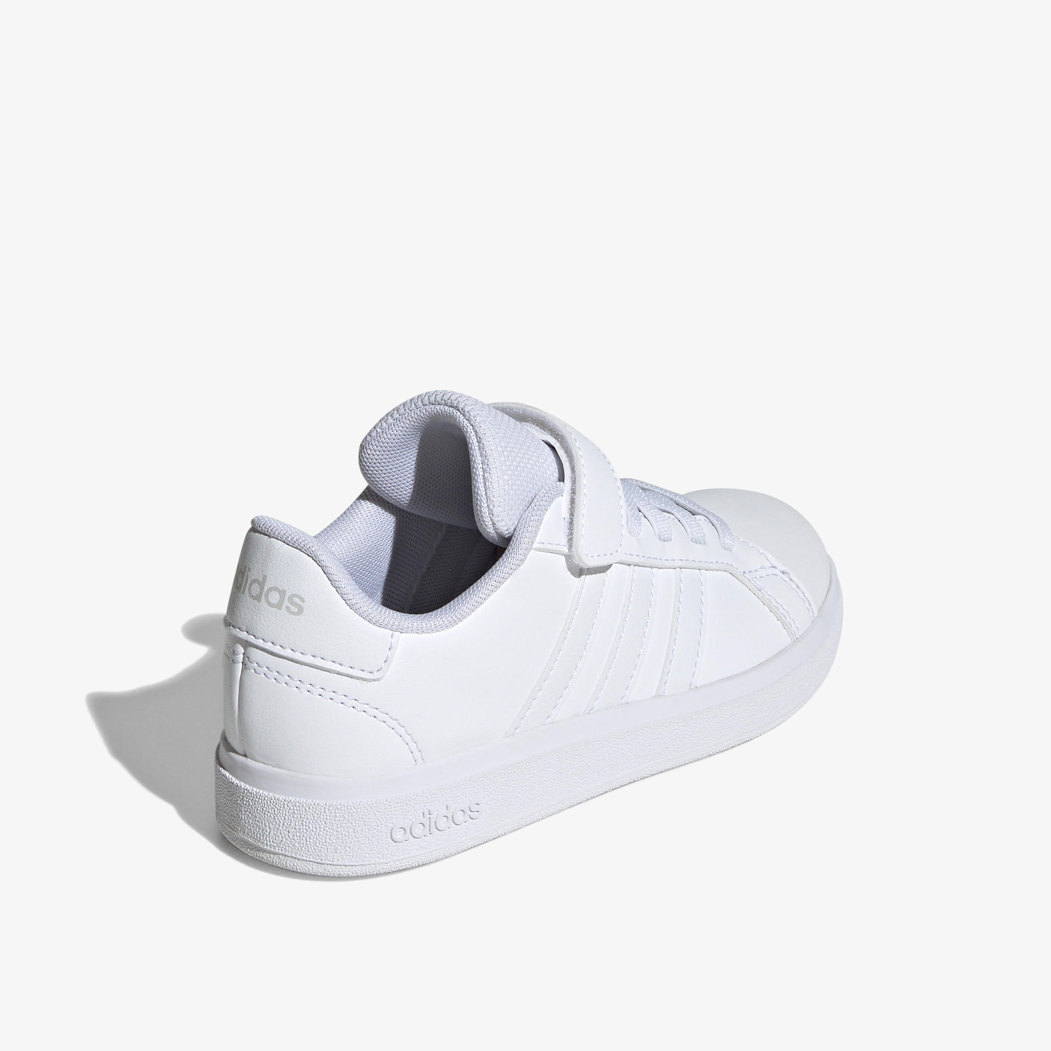 Adidas Kids' Solid School Shoes with Hook and Loop Closure - Grand Court 2.0  EL C-girls-shoes-schoolshoes-image-6