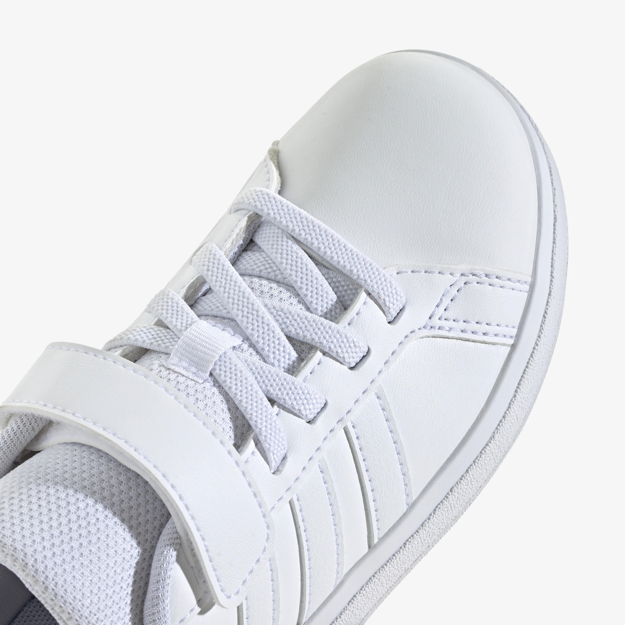 Adidas Kids' Solid School Shoes with Hook and Loop Closure - Grand Court 2.0  EL C-girls-shoes-schoolshoes-image-8