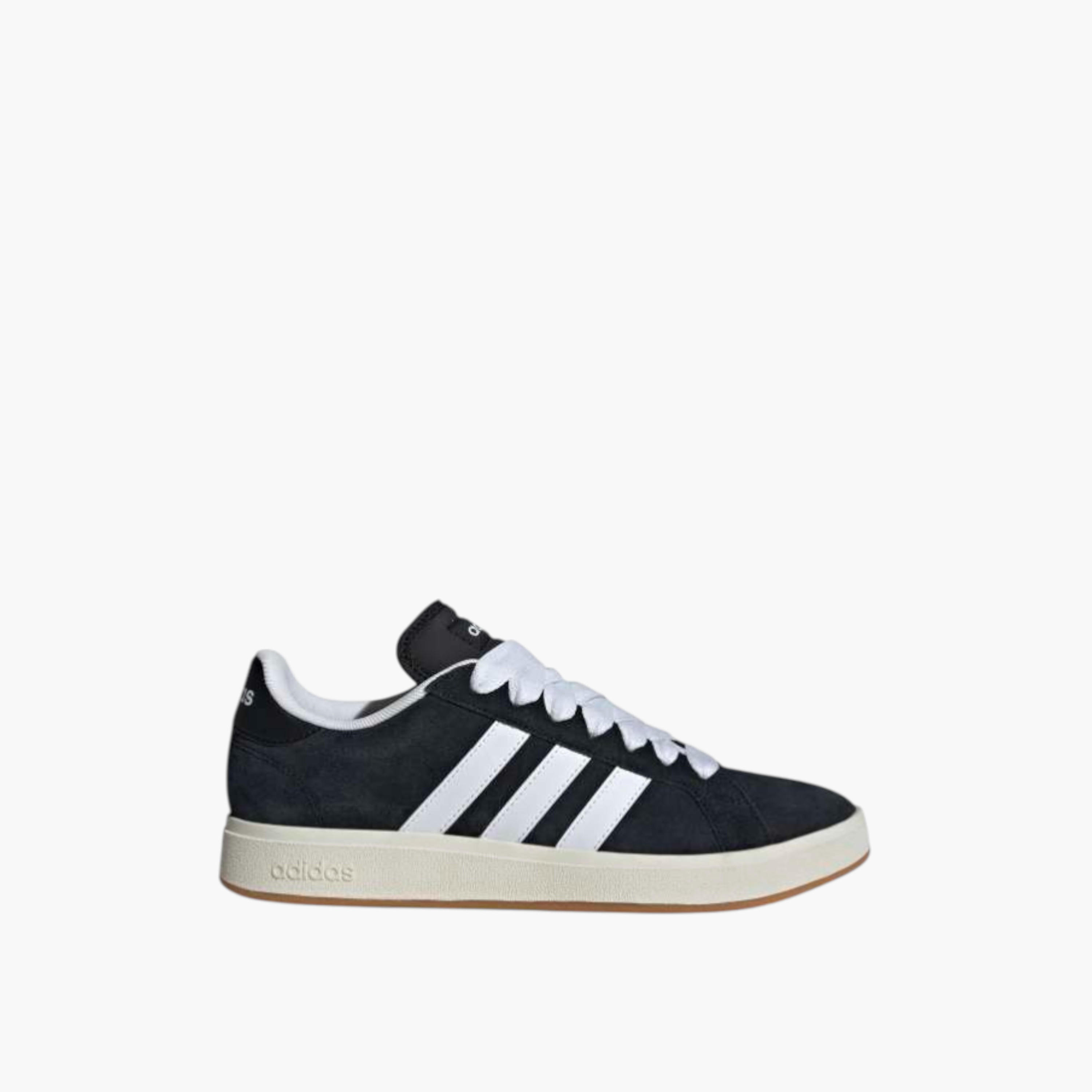 adidas Men's GRAND COURT BASE Lace-Up Sneakers - IH6184-men-shoes-sneakers-image-3