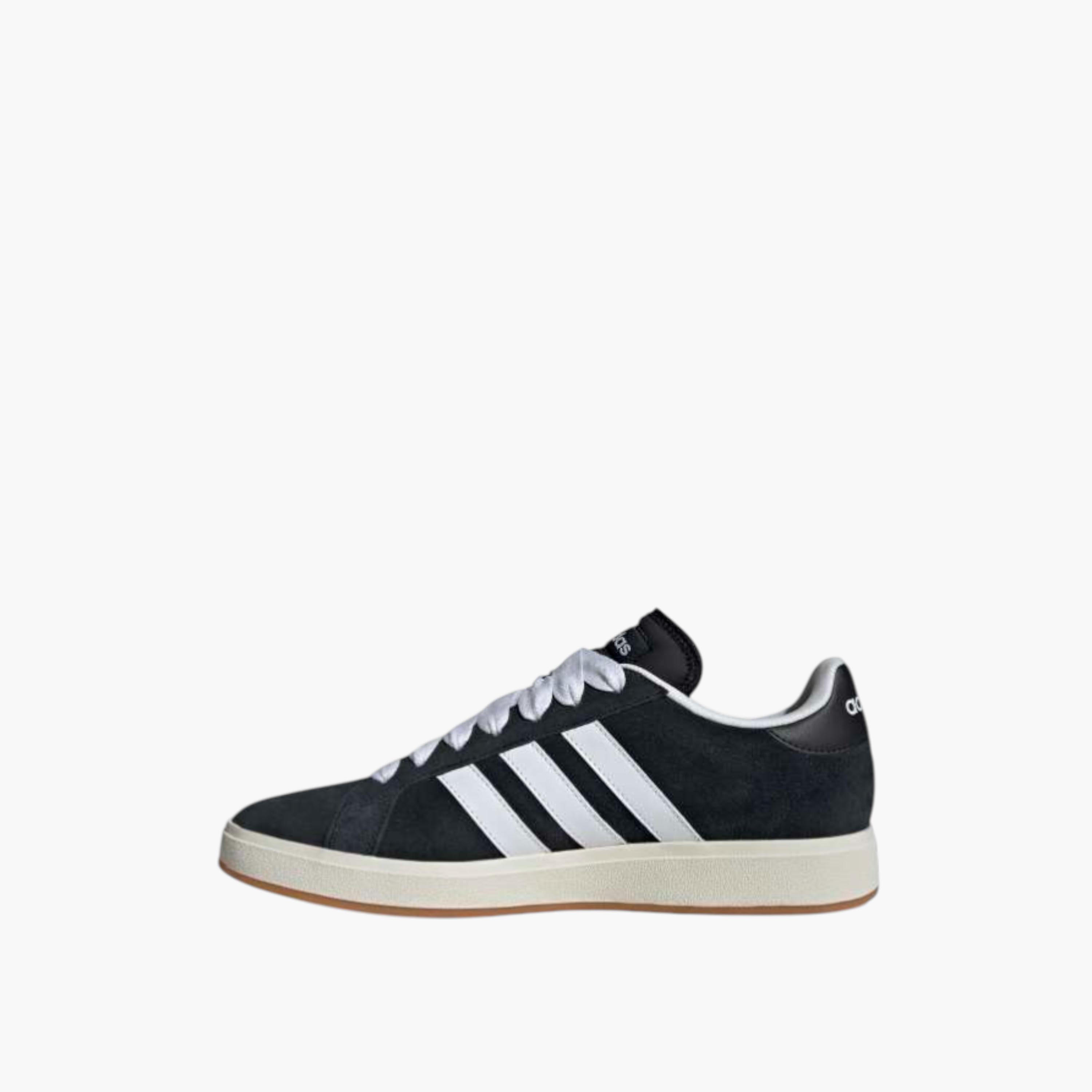 adidas Men's GRAND COURT BASE Lace-Up Sneakers - IH6184-men-shoes-sneakers-image-4