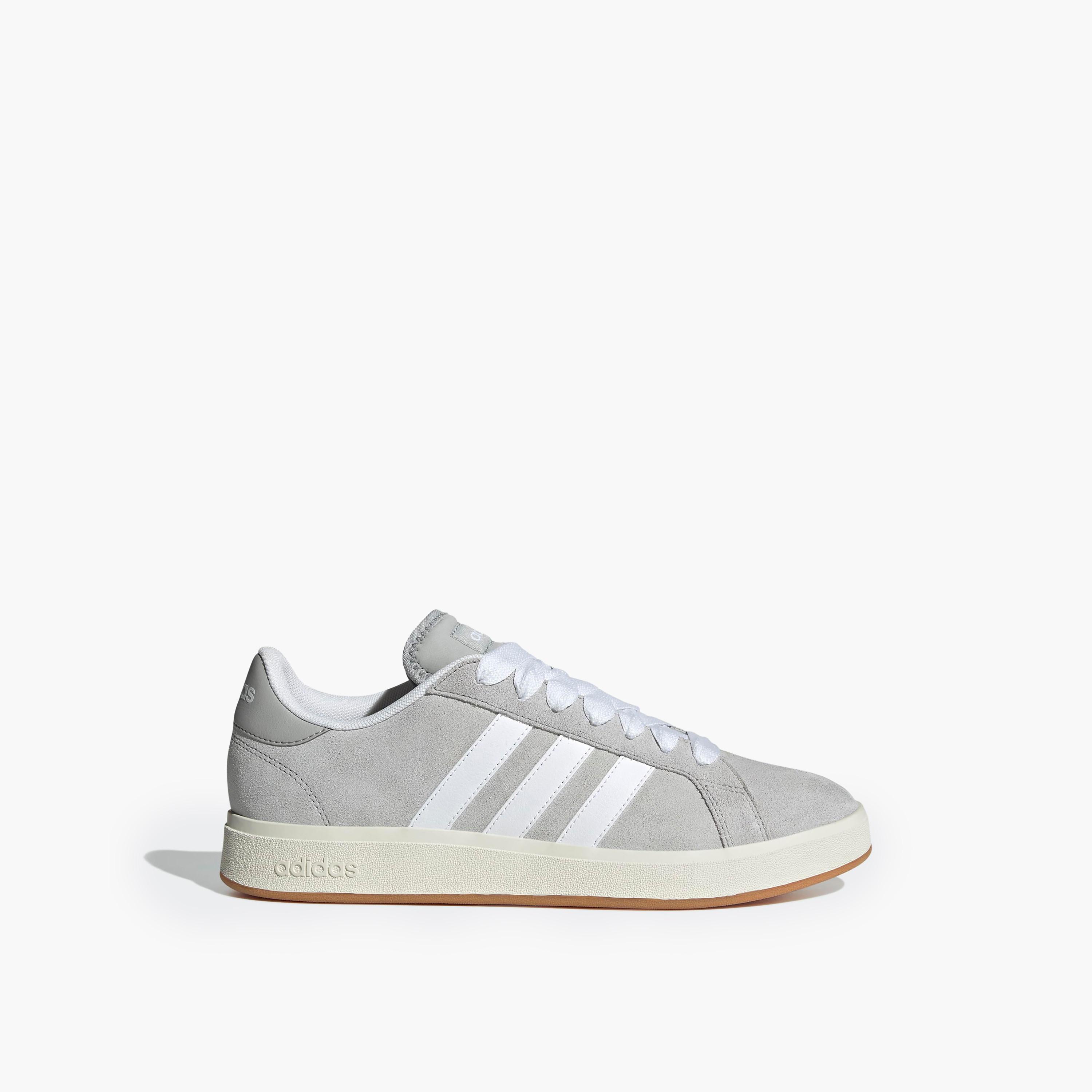 adidas Men GRAND COURT BASE 00 Lace-Up Sneakers-men-shoes-sneakers-image-3
