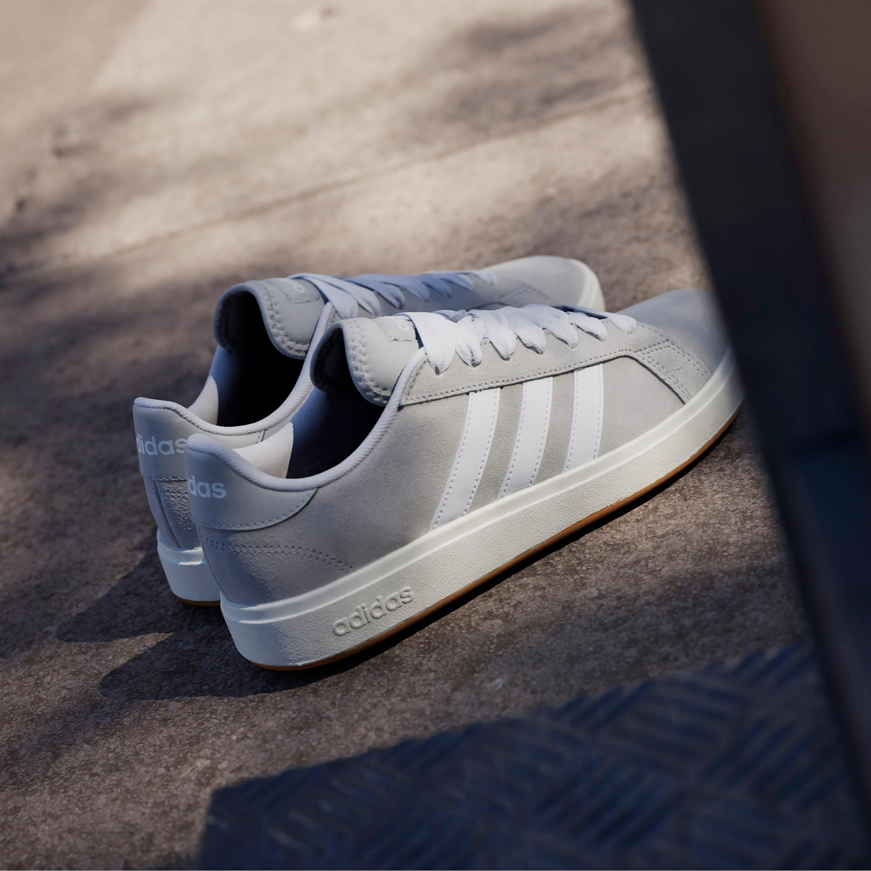 adidas Men GRAND COURT BASE 00 Lace-Up Sneakers-men-shoes-sneakers-image-10