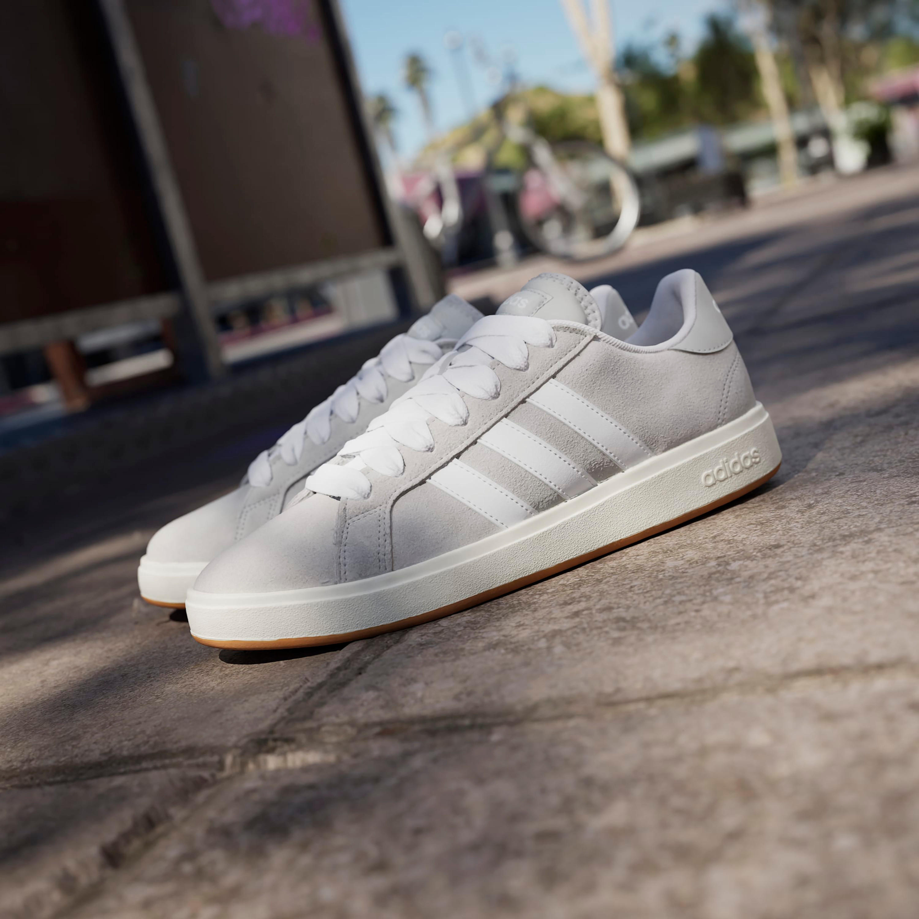 adidas Men GRAND COURT BASE 00 Lace-Up Sneakers-men-shoes-sneakers-image-11