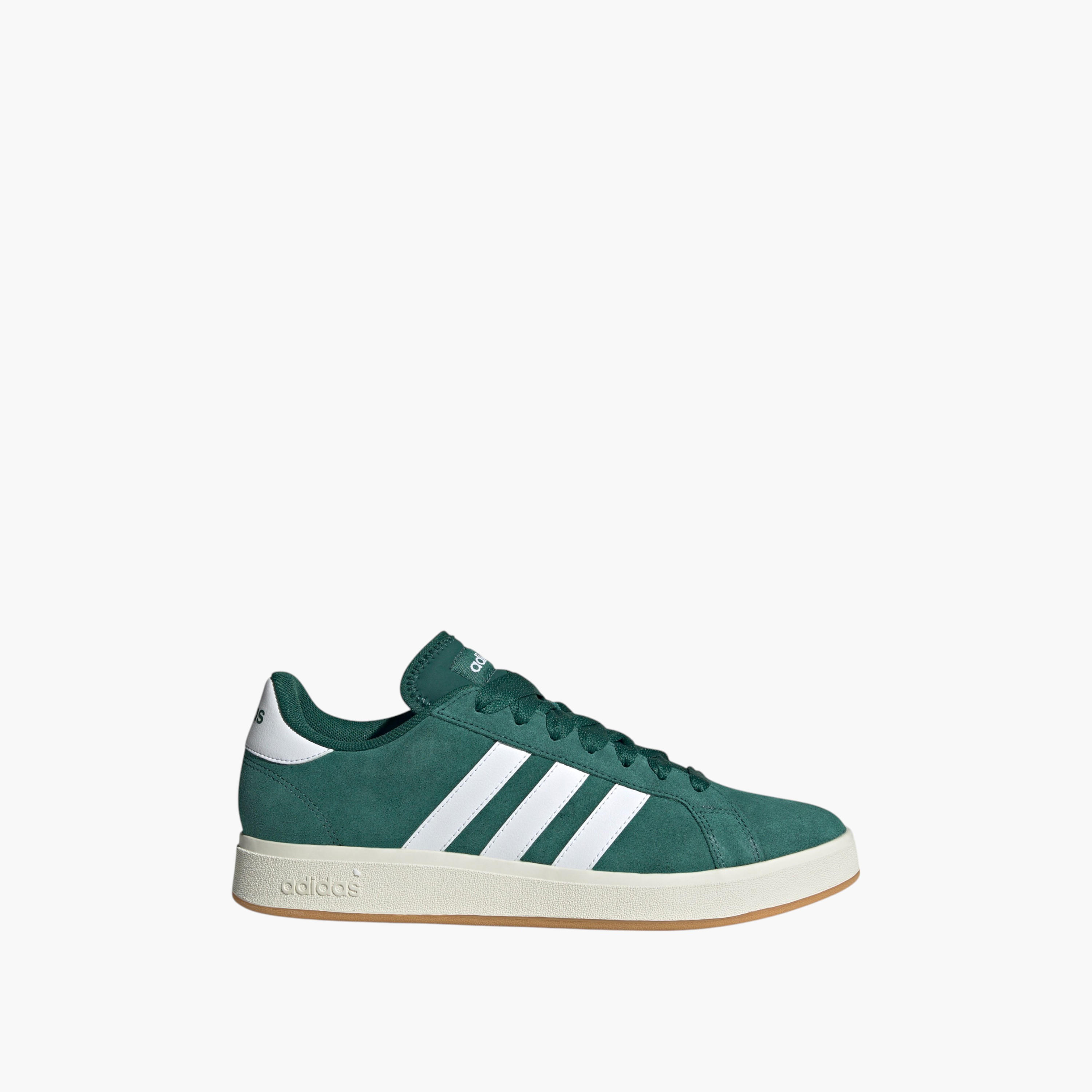 Adidas Men's GRAND COURT BASE Lace-Up Sneakers - IH6187-sports-men-shoes-image-2