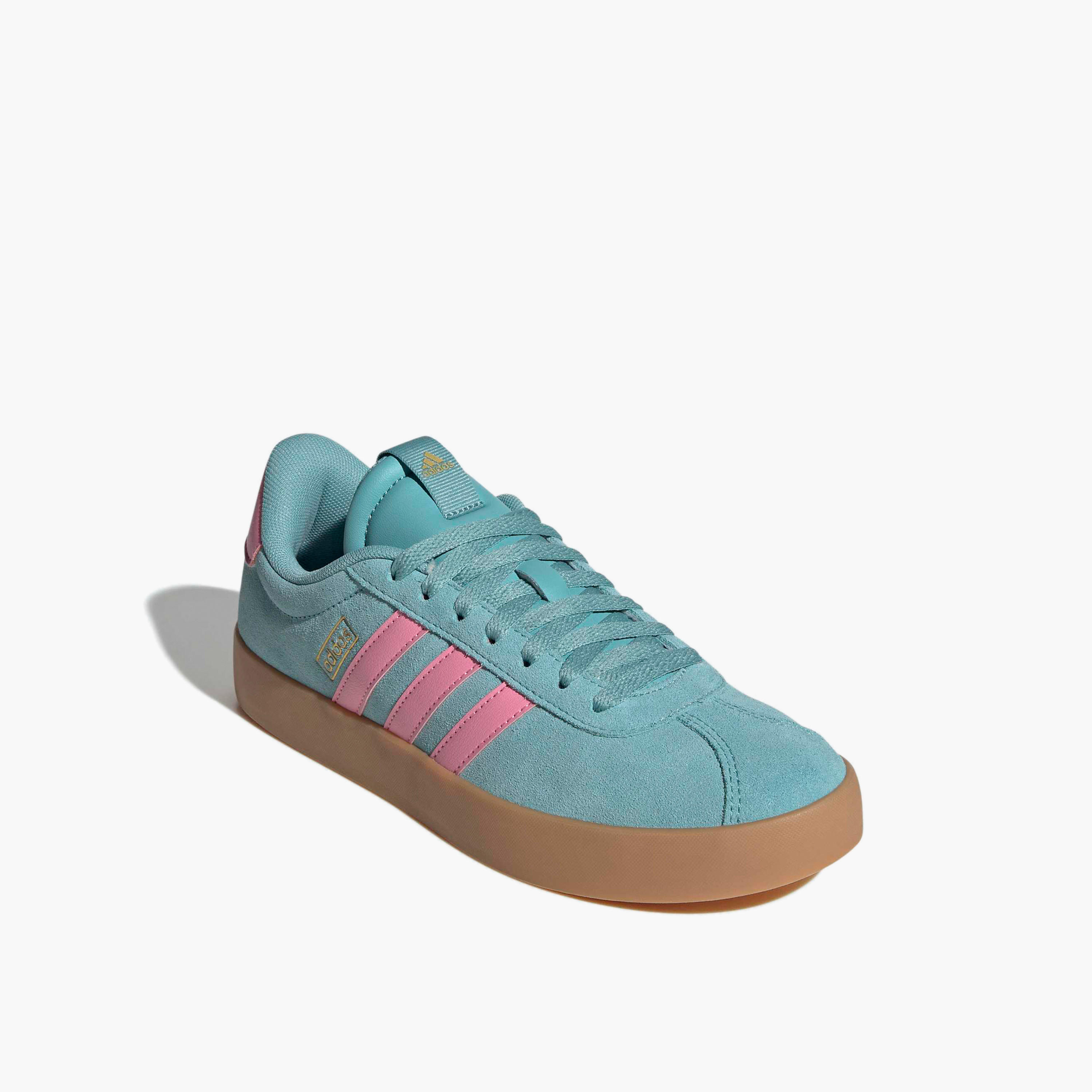 Adidas Women VL Court 3.0 Lace-Up Ankle Sneakers-women-shoes-sneakers-image-1