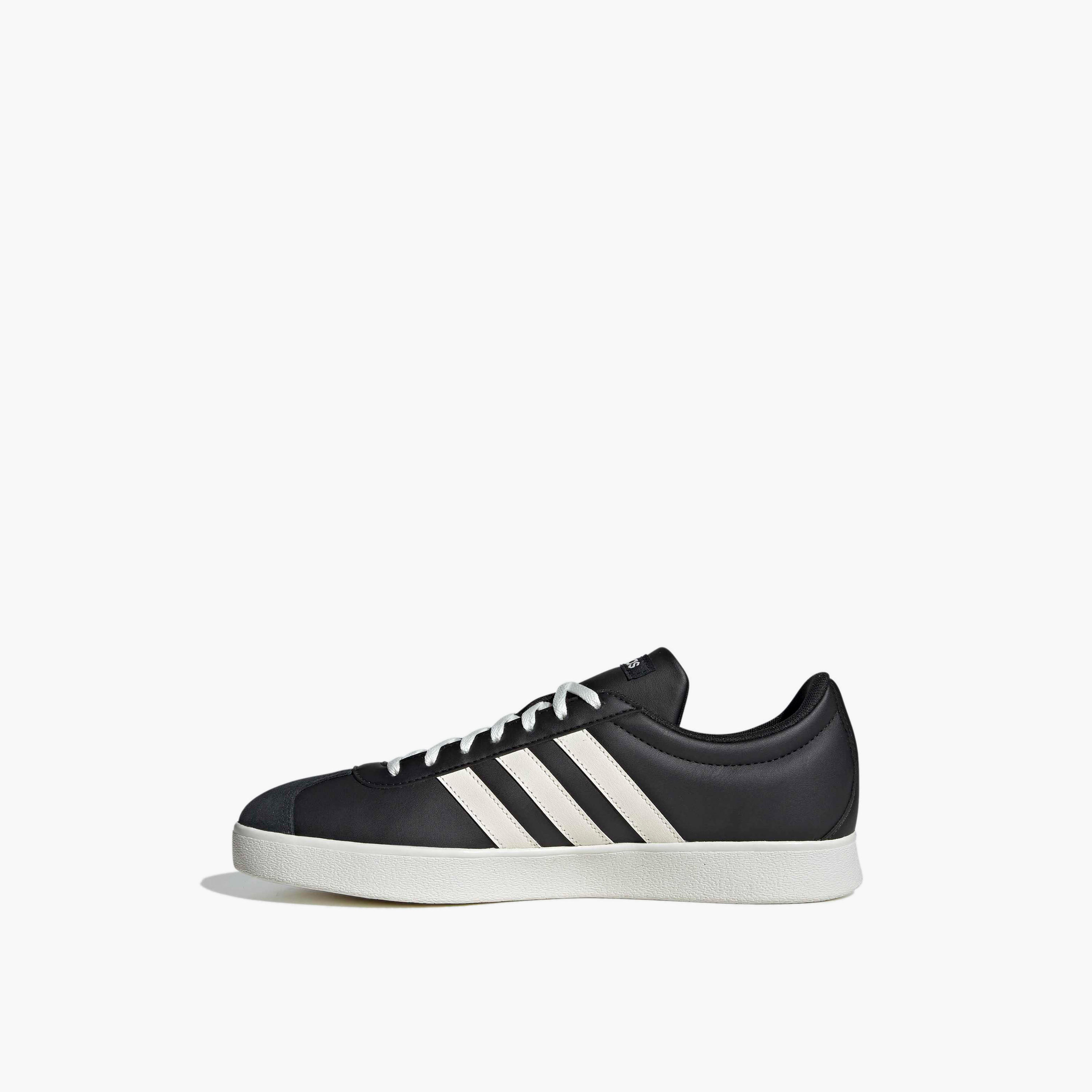 Adidas Men VL Court Base Lace-Up Sneakers-sports-men-shoes-image-3