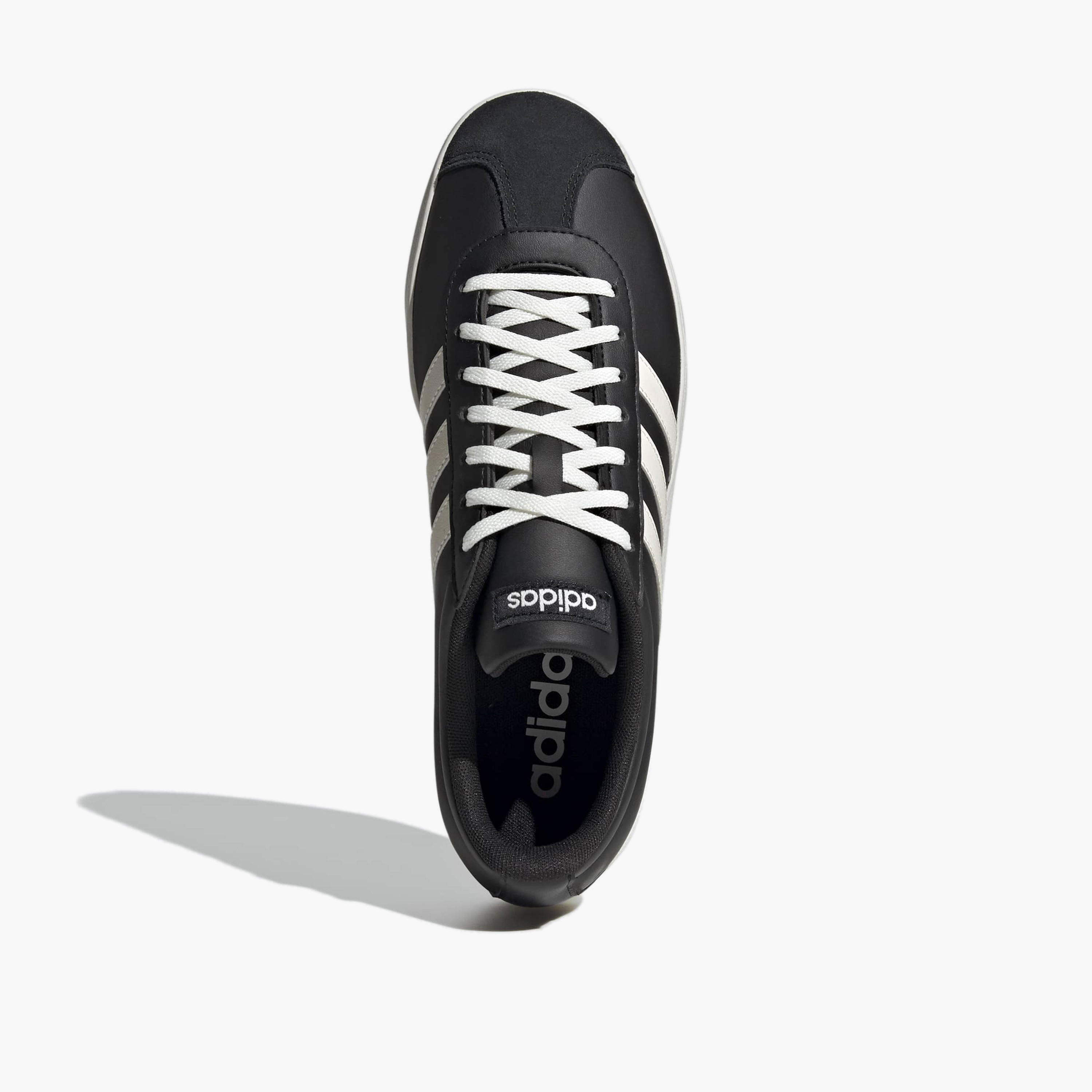 Adidas Men VL Court Base Lace-Up Sneakers-sports-men-shoes-image-4