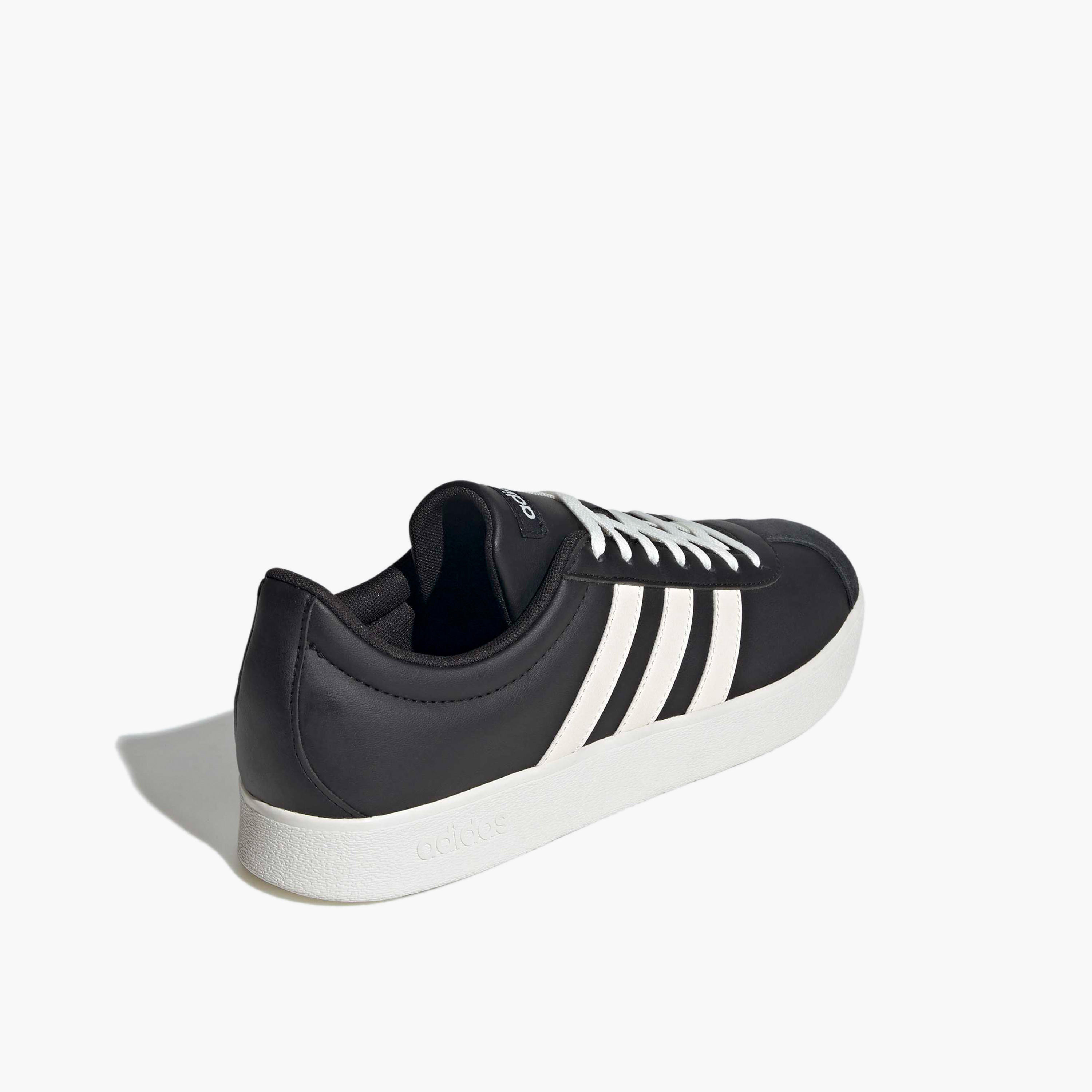Adidas Men VL Court Base Lace-Up Sneakers-sports-men-shoes-image-5