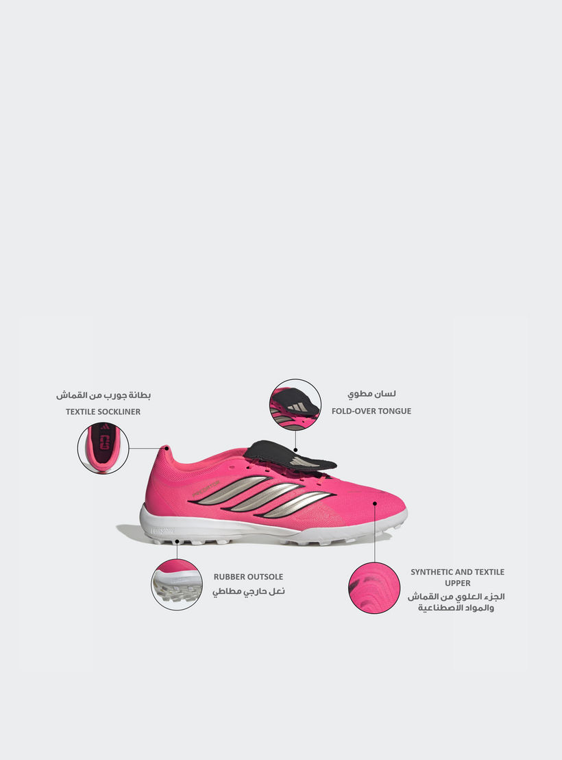 Adidas Men Predator League FT TF Lace-Up Football Turf Shoes-sports-men-shoes-image-2