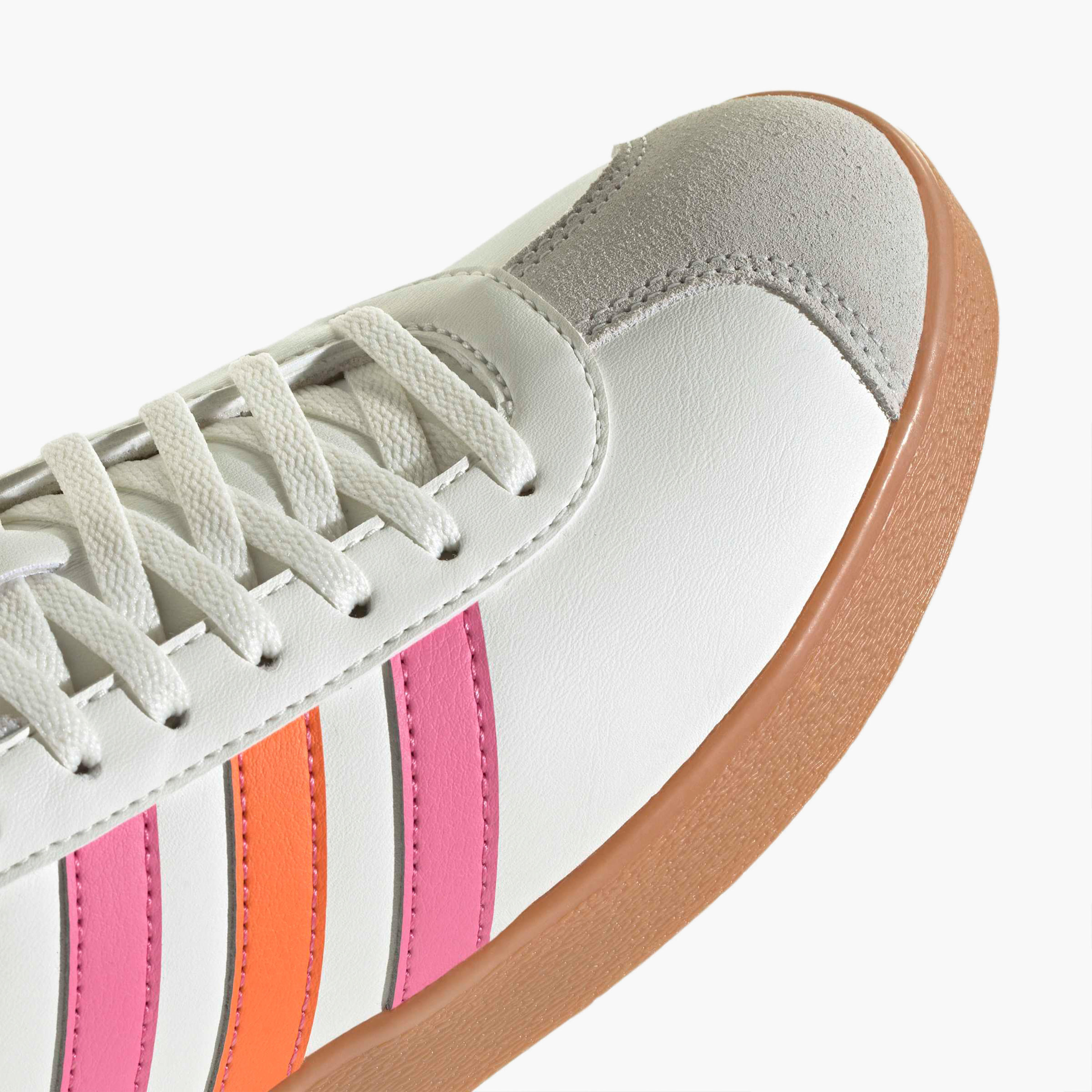 Adidas Women VL Court Base Lace-Up Ankle Sneakers-women-shoes-sneakers-image-8