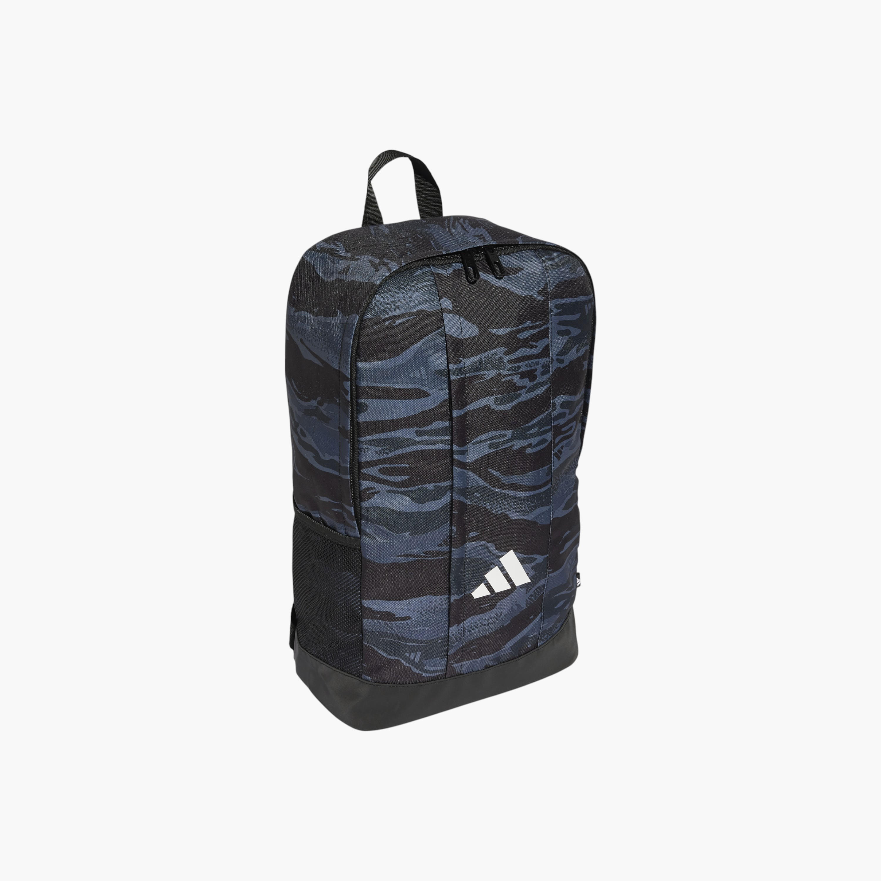 adidas Logo Print School Backpack with Adjustable Shoulder Straps and Zip Closure-school-bagsandbackpacks-backpacks-image-2