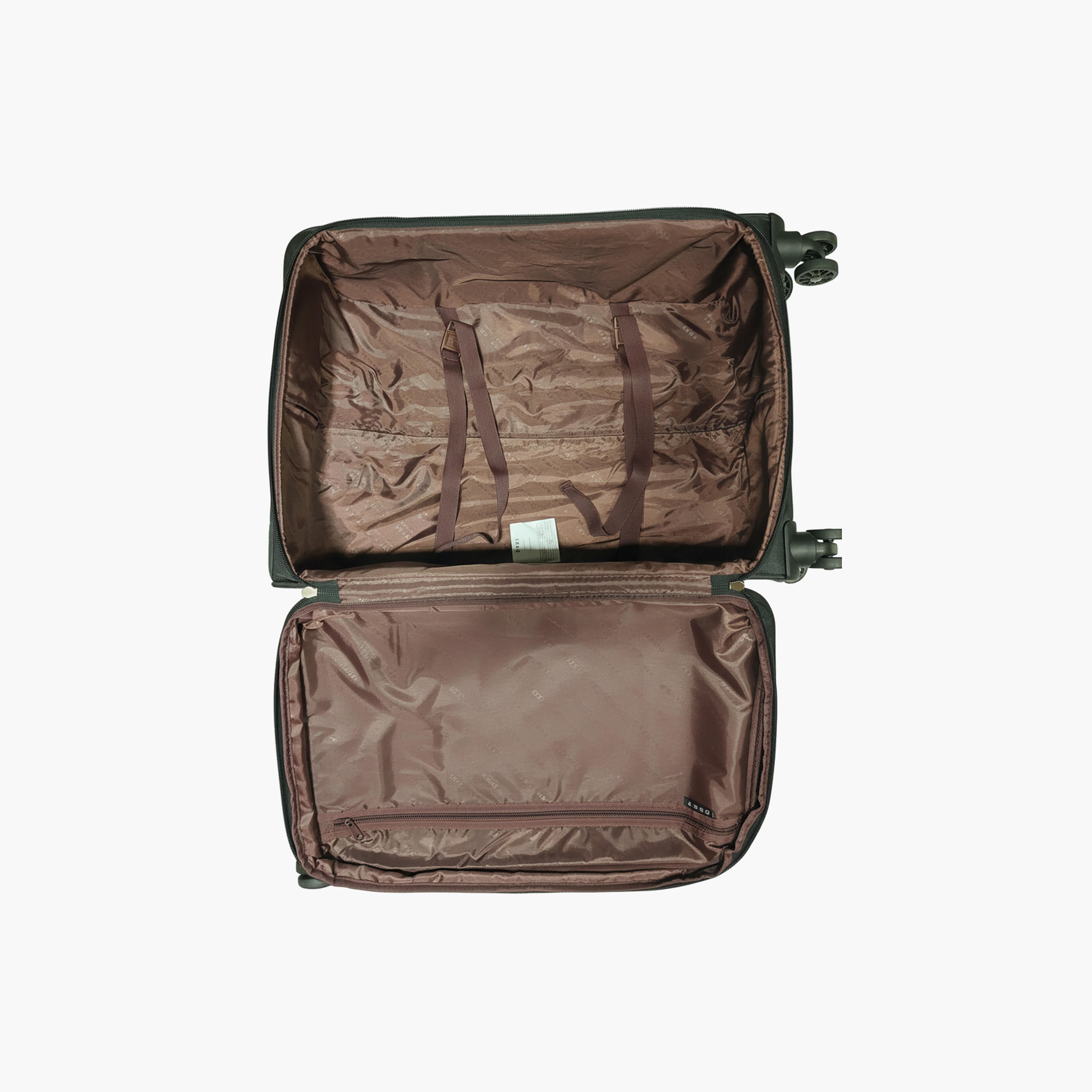 DKNY Logo Embossed Softcase Trolley Bag with Retractable Handle - 24 Inches Check-in Bag-travel-luggagesandbags-luggage-image-5