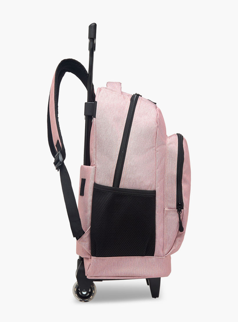 طقم شنطة ظهر مدرسية 3 قطع للأطفال مع شنطة غداء ومقلمة بطبعات من كابا-school-bagsandbackpacks-trolleybags-image-4