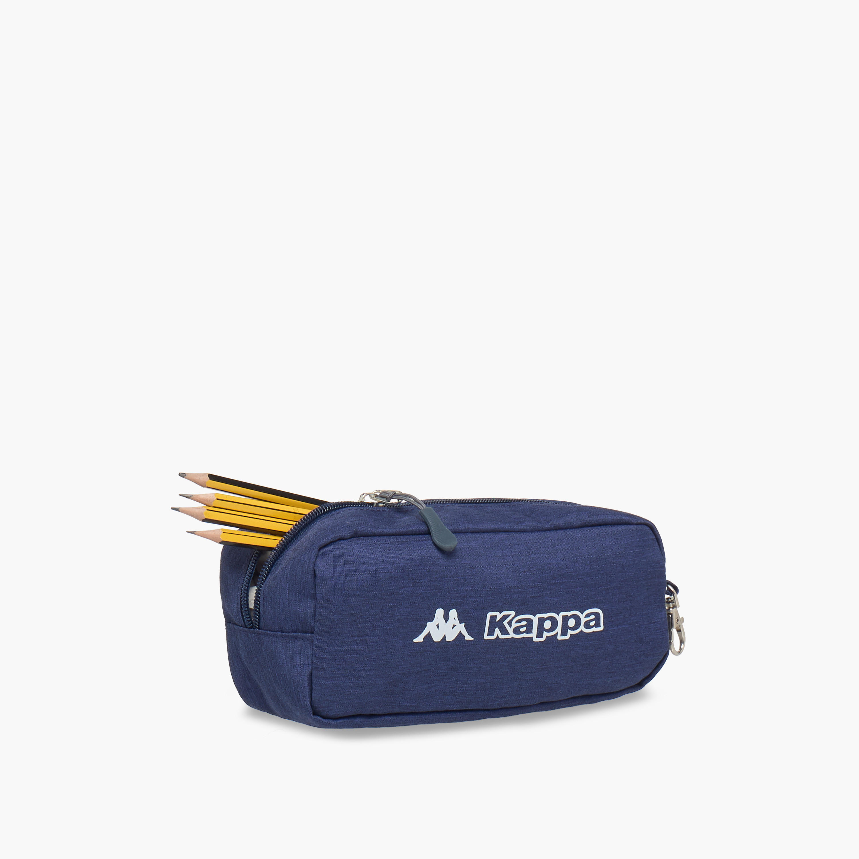 Kappa Logo Print School Backpack with Adjustable Shoulder Straps and Pencil Pouch - 44x13x30 cm-school-bagsandbackpacks-sets-image-14
