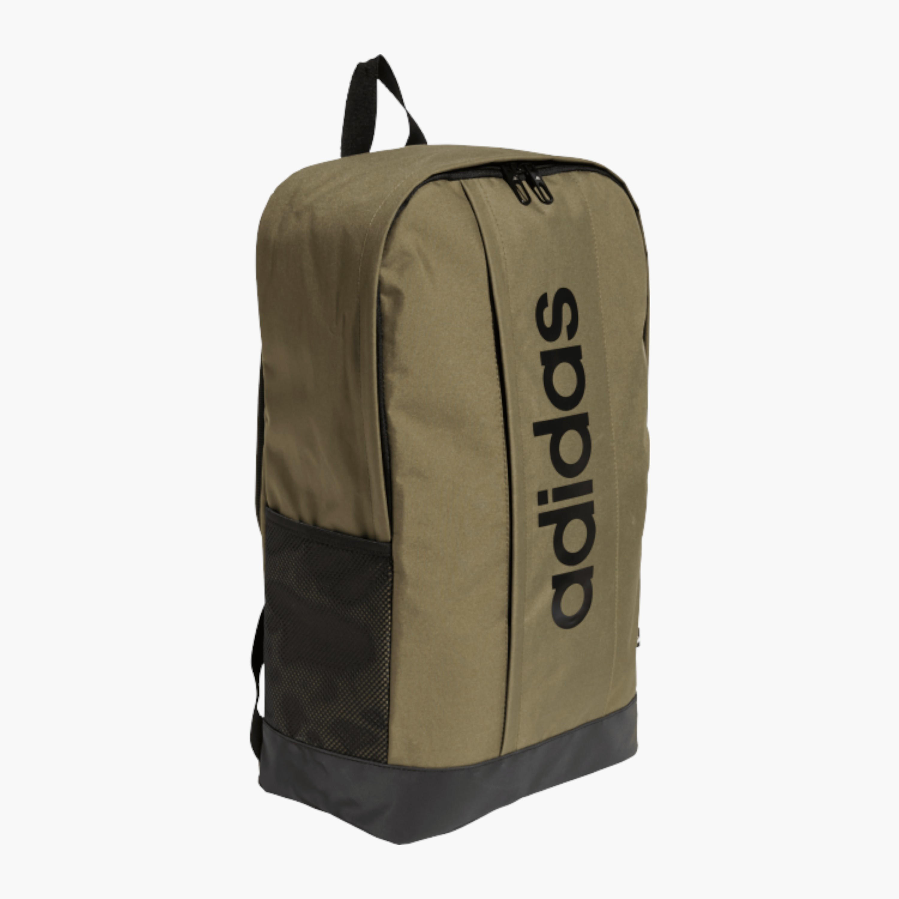 adidas Logo Print School Backpack with Adjustable Straps and Zip Closure - 14x28x45 cm-school-bagsandbackpacks-backpacks-image-2