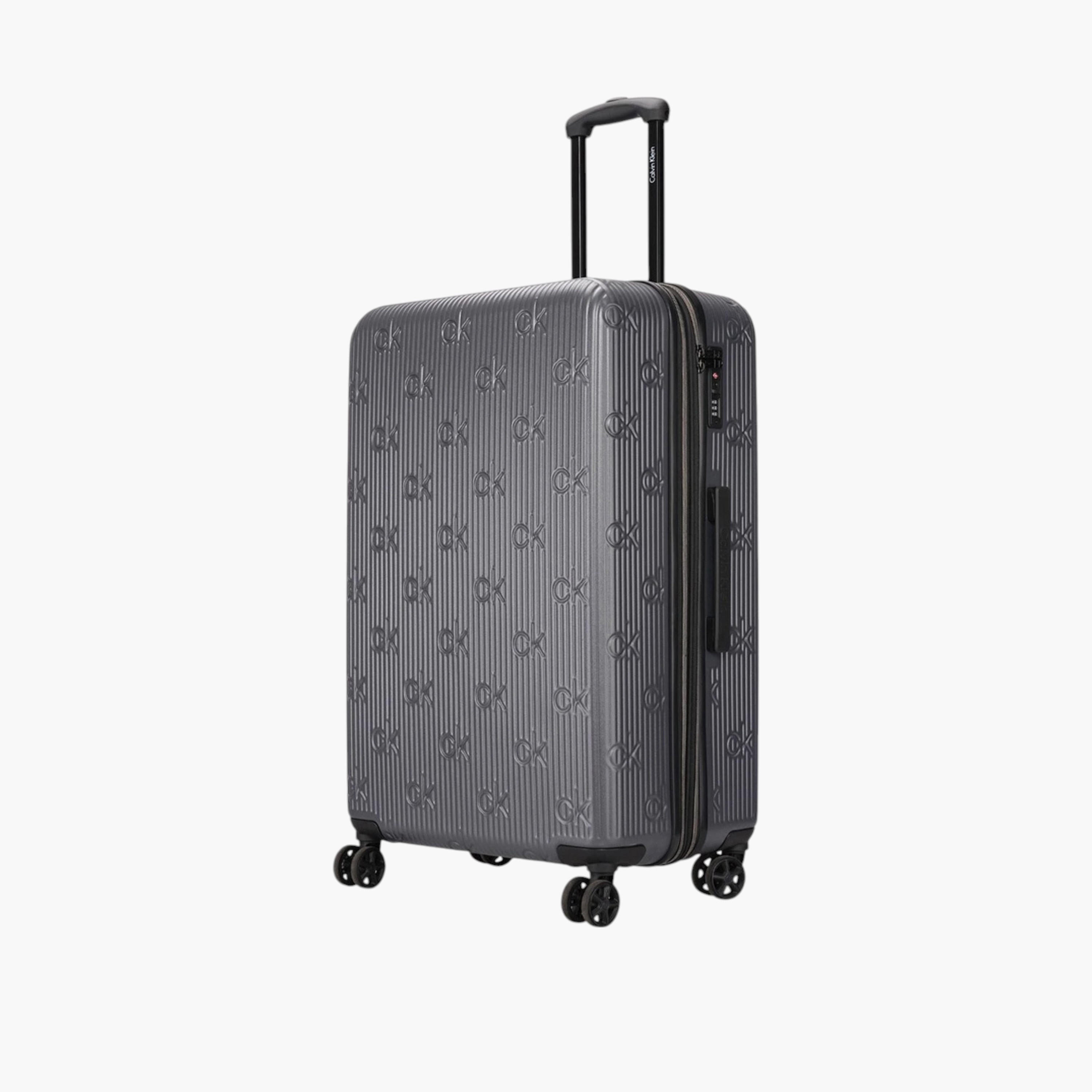 شنطة ترولي صلبة بارزة الملمس بمقبض قابل للسحب من كالفن كلاين-travel-luggagesandbags-luggage-image-6