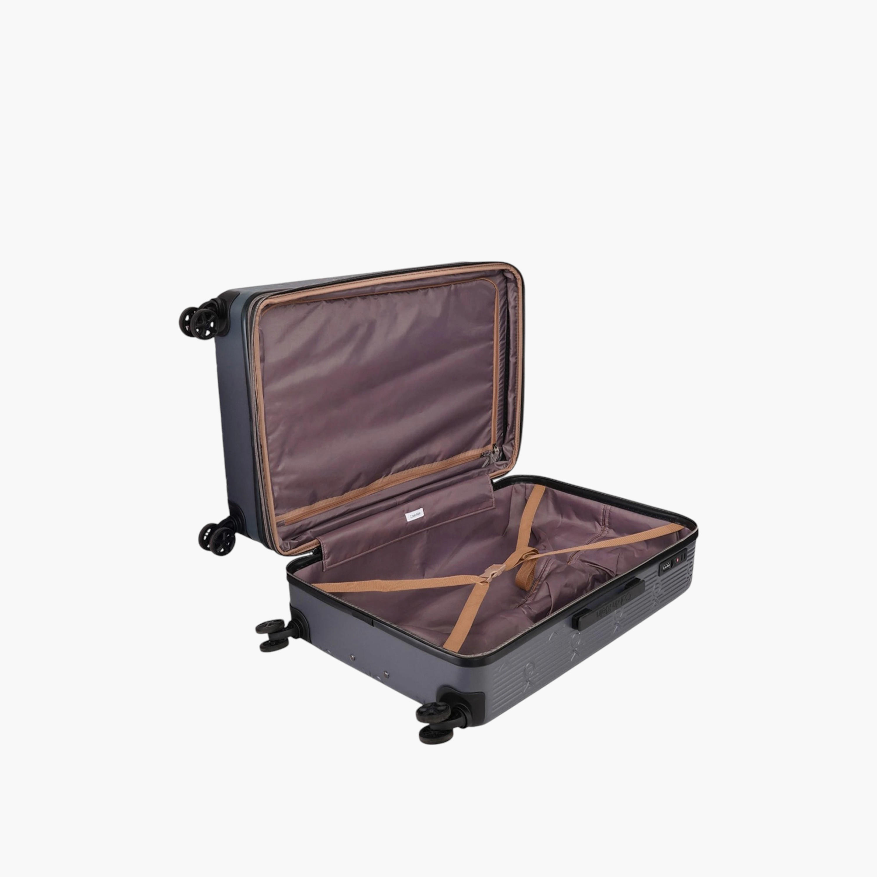 شنطة ترولي صلبة بارزة الملمس بمقبض قابل للسحب من كالفن كلاين-travel-luggagesandbags-luggage-image-3